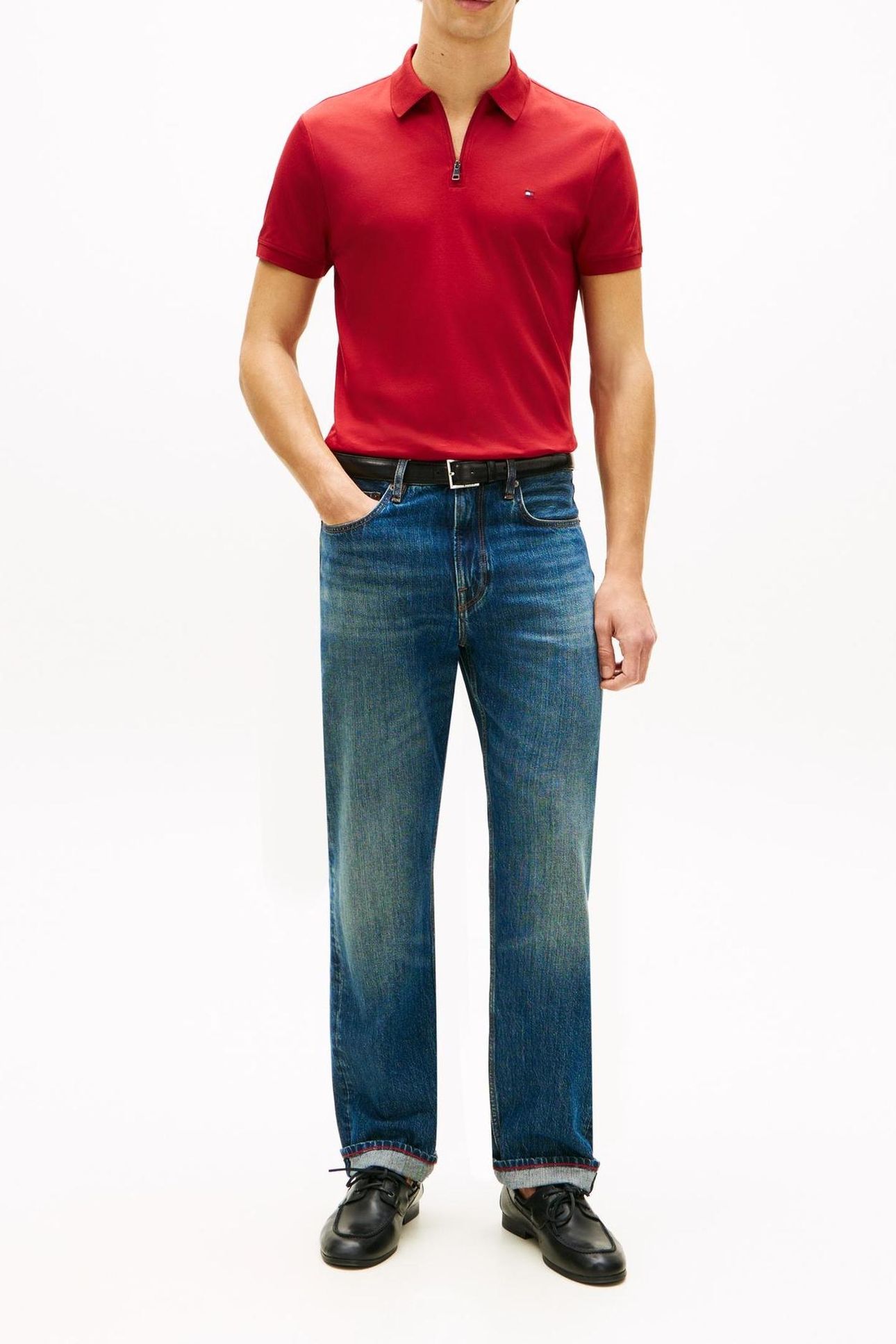 INTERLOCK ZIP REGULAR POLO REGATTA RED 2