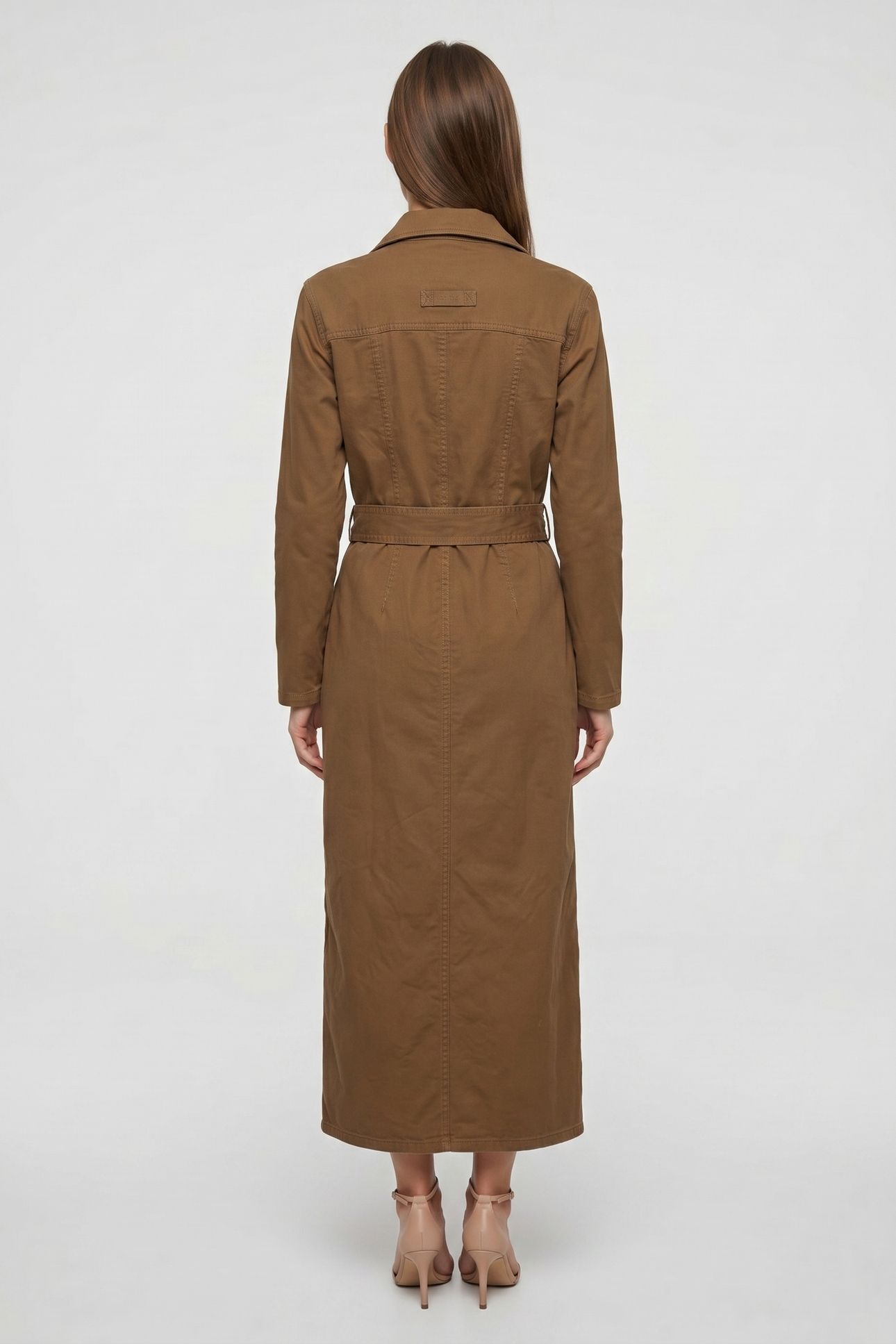 CLARINA DRESS BEIGE 2