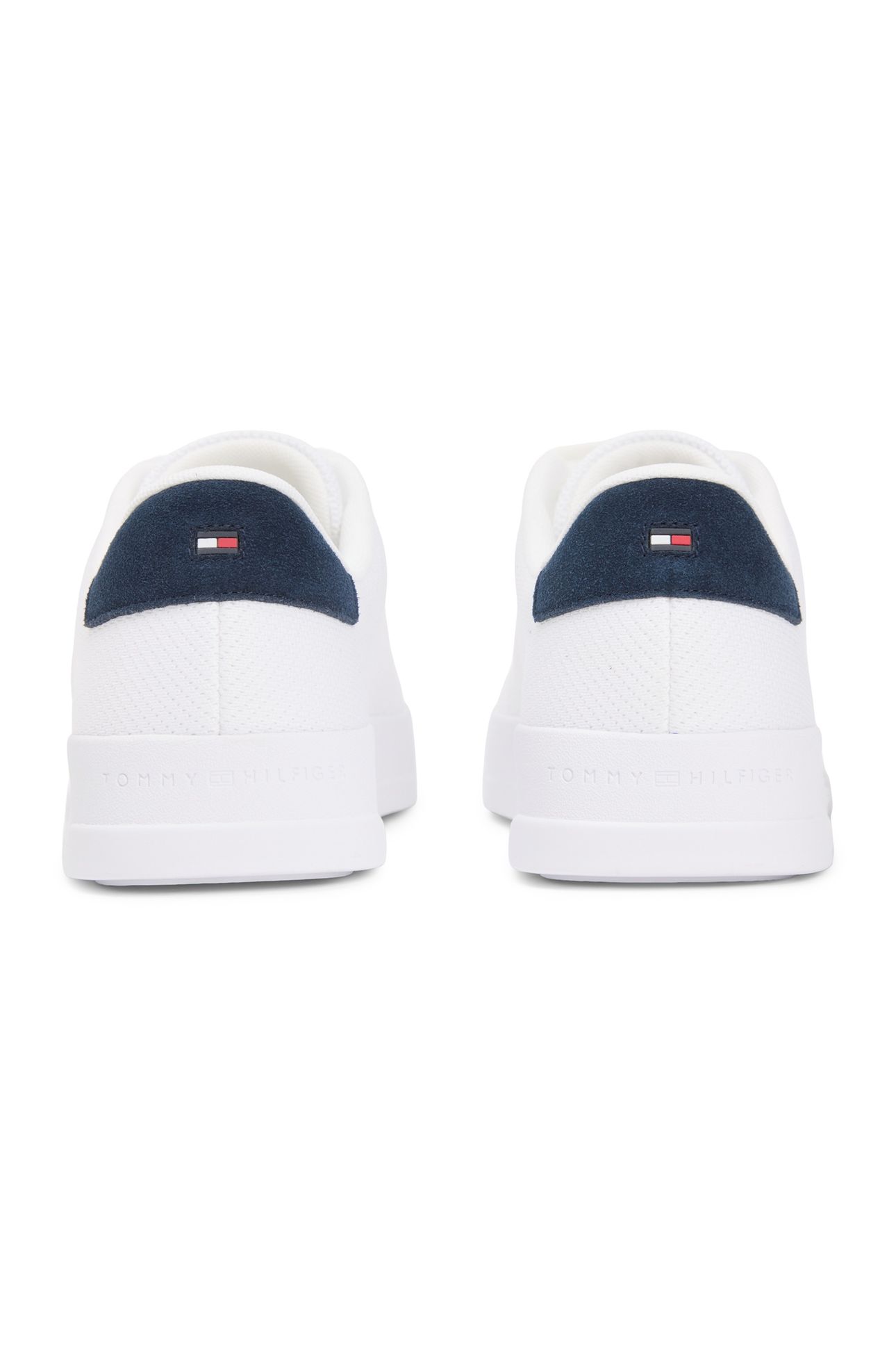 TH COURT KNIT SHOES WHITE 3
