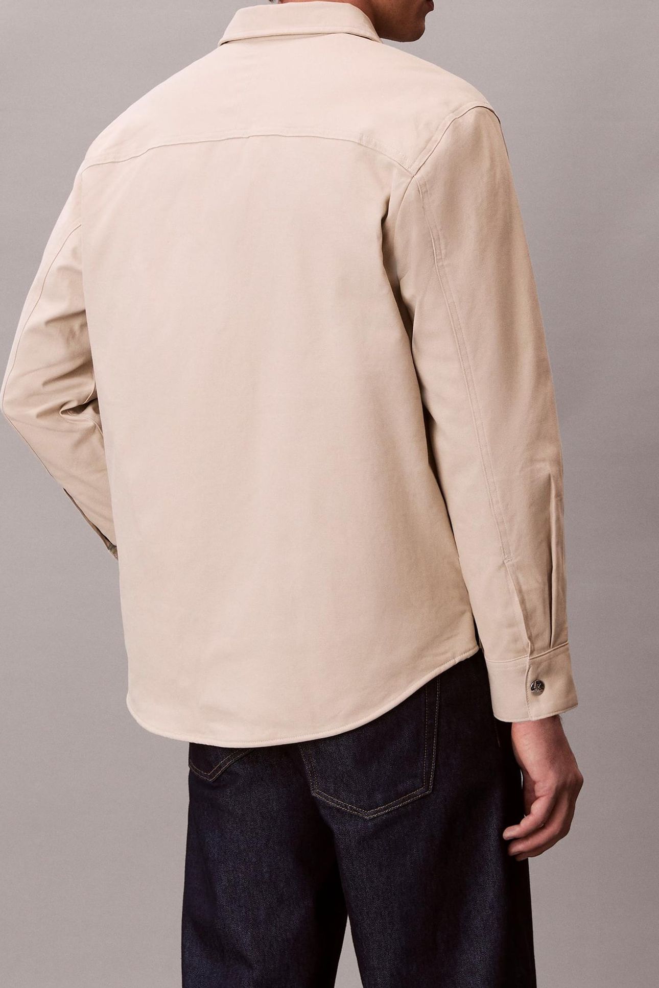 LS MATTY CANVAS RELAXED JACKET SILVERMOSS 2