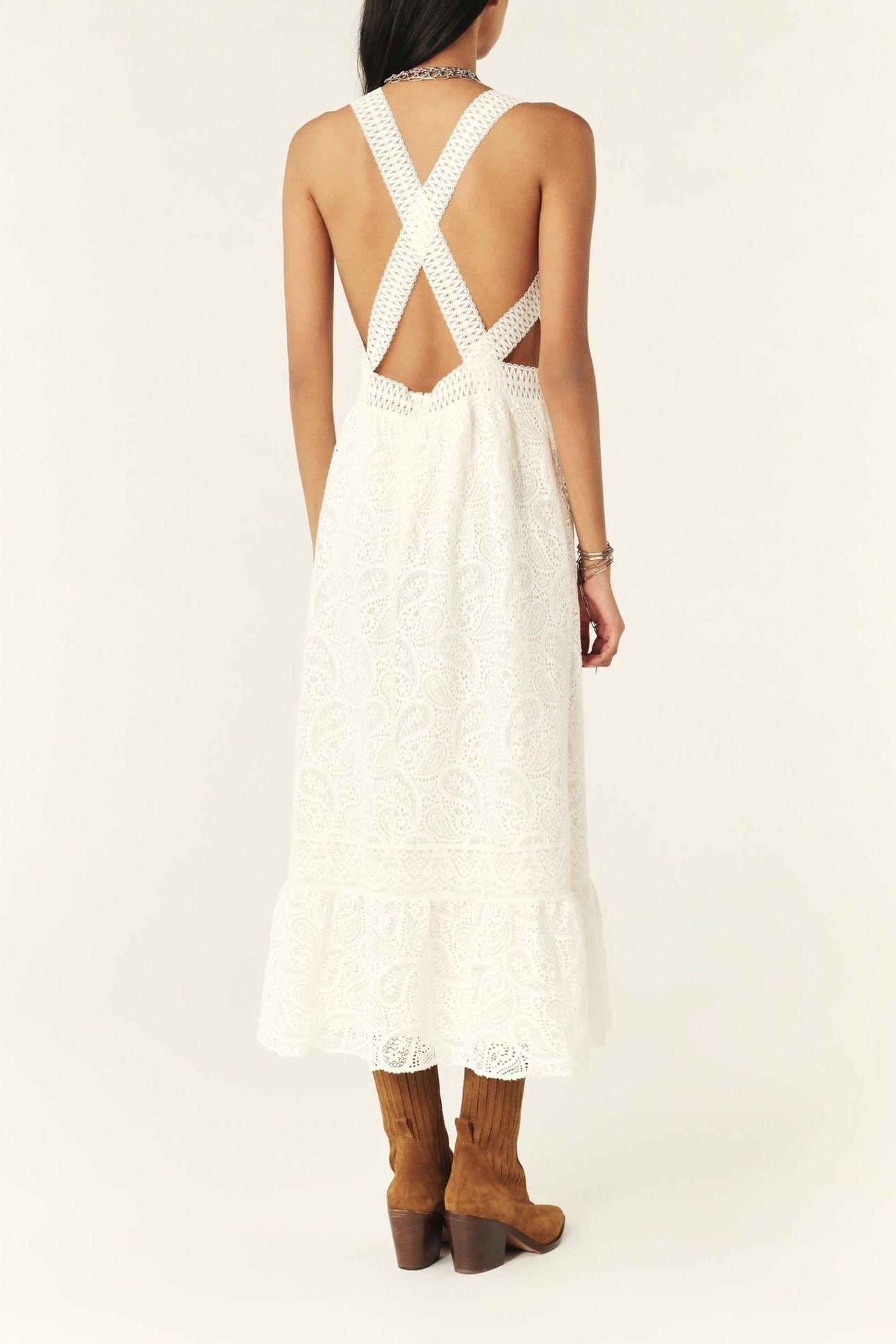 ROBE AUSTIN ECRU 2