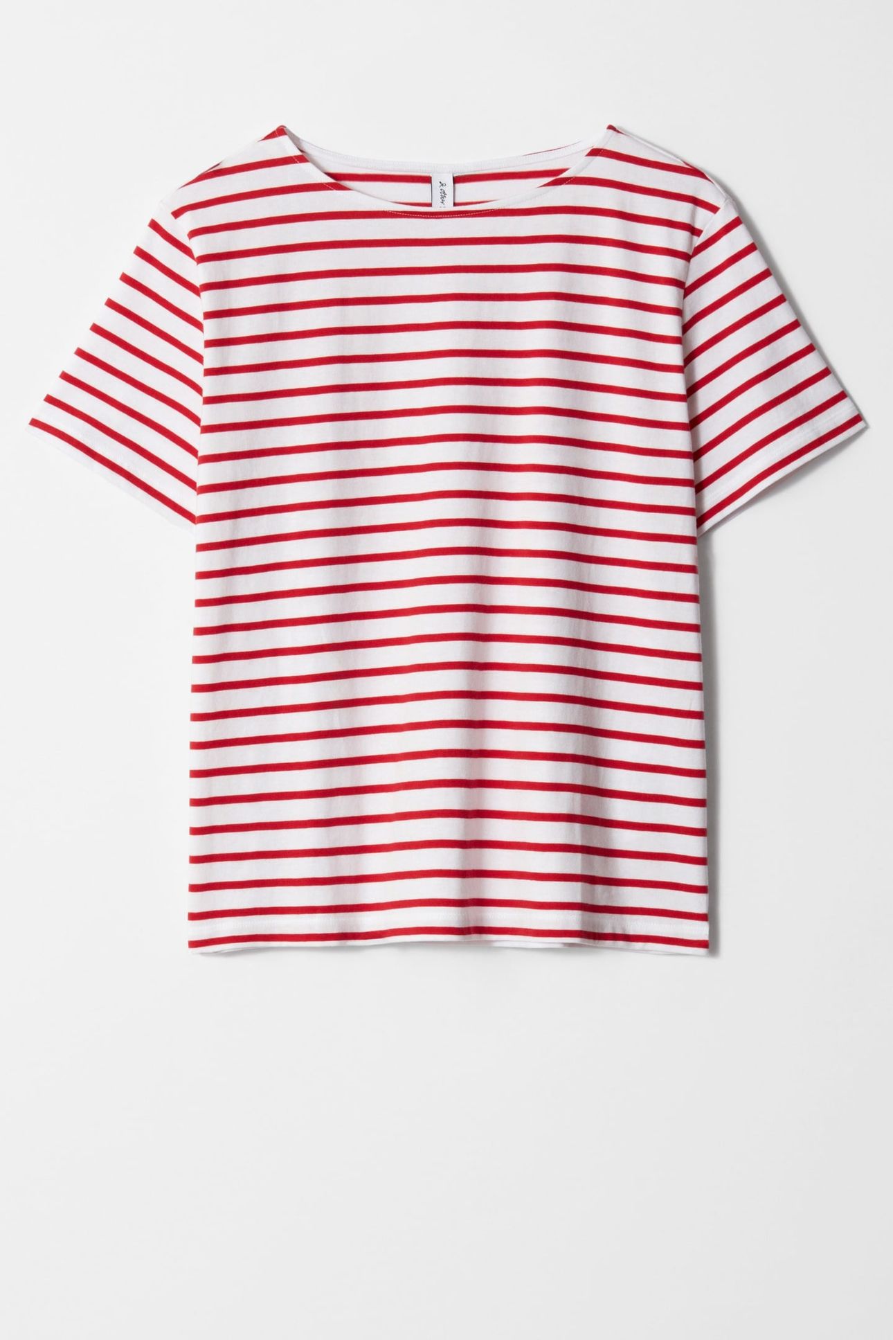 DANIELLE STRIPED T-SHIRT RED 3