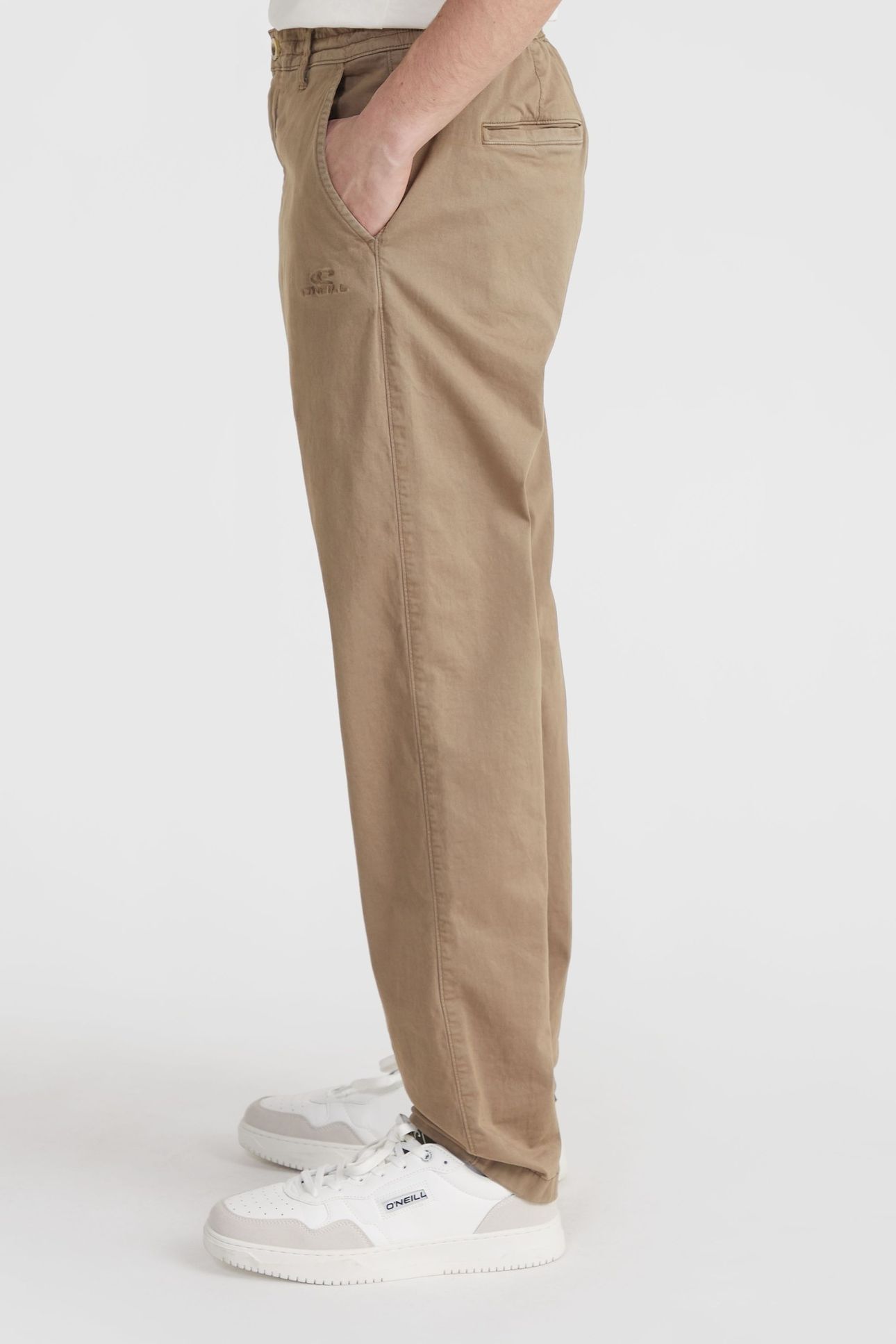 ESSENTIALS CHINO PANTS CONCRETE 4
