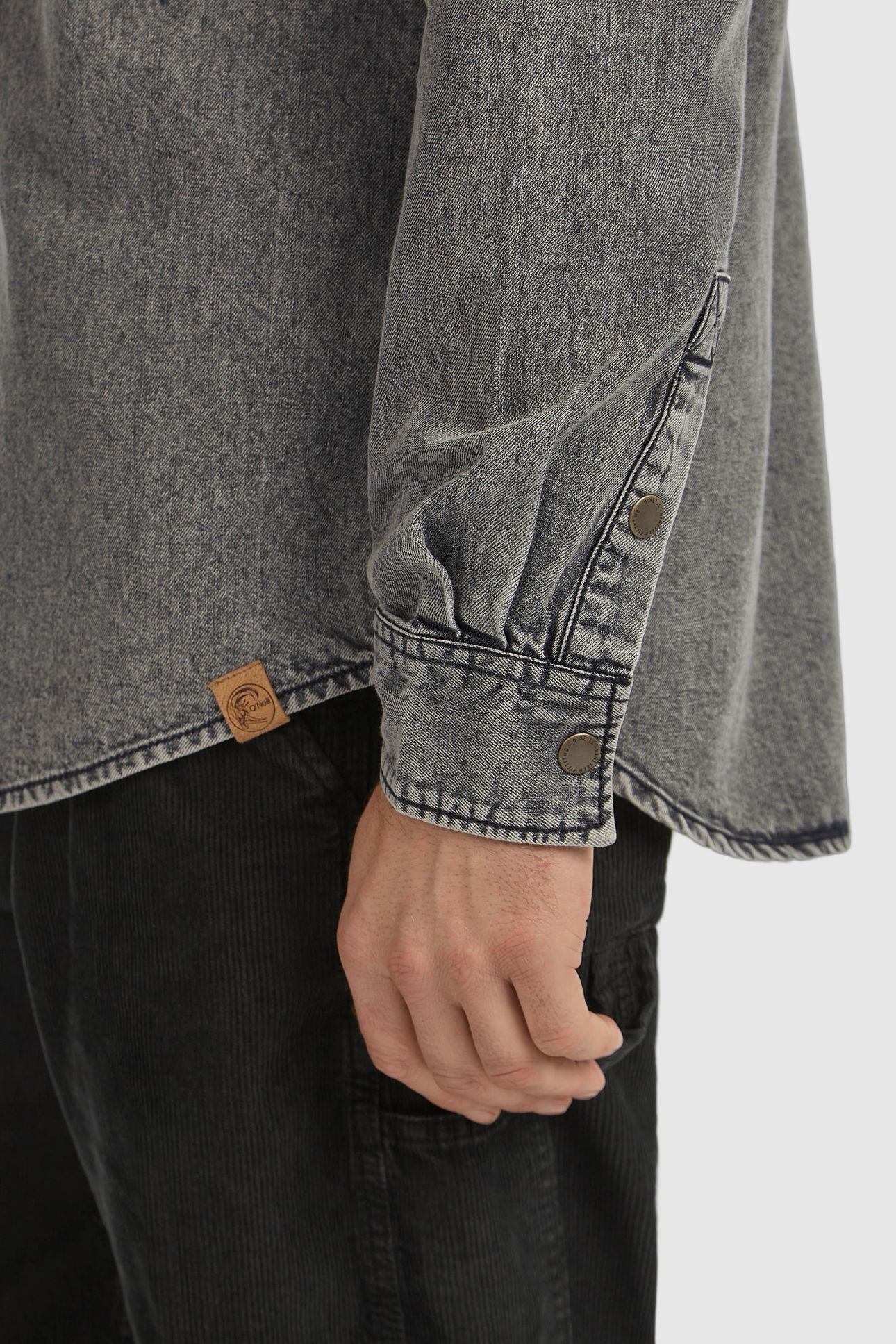 O'RIGINALS DENIM SHIRT BLACK OUT 7