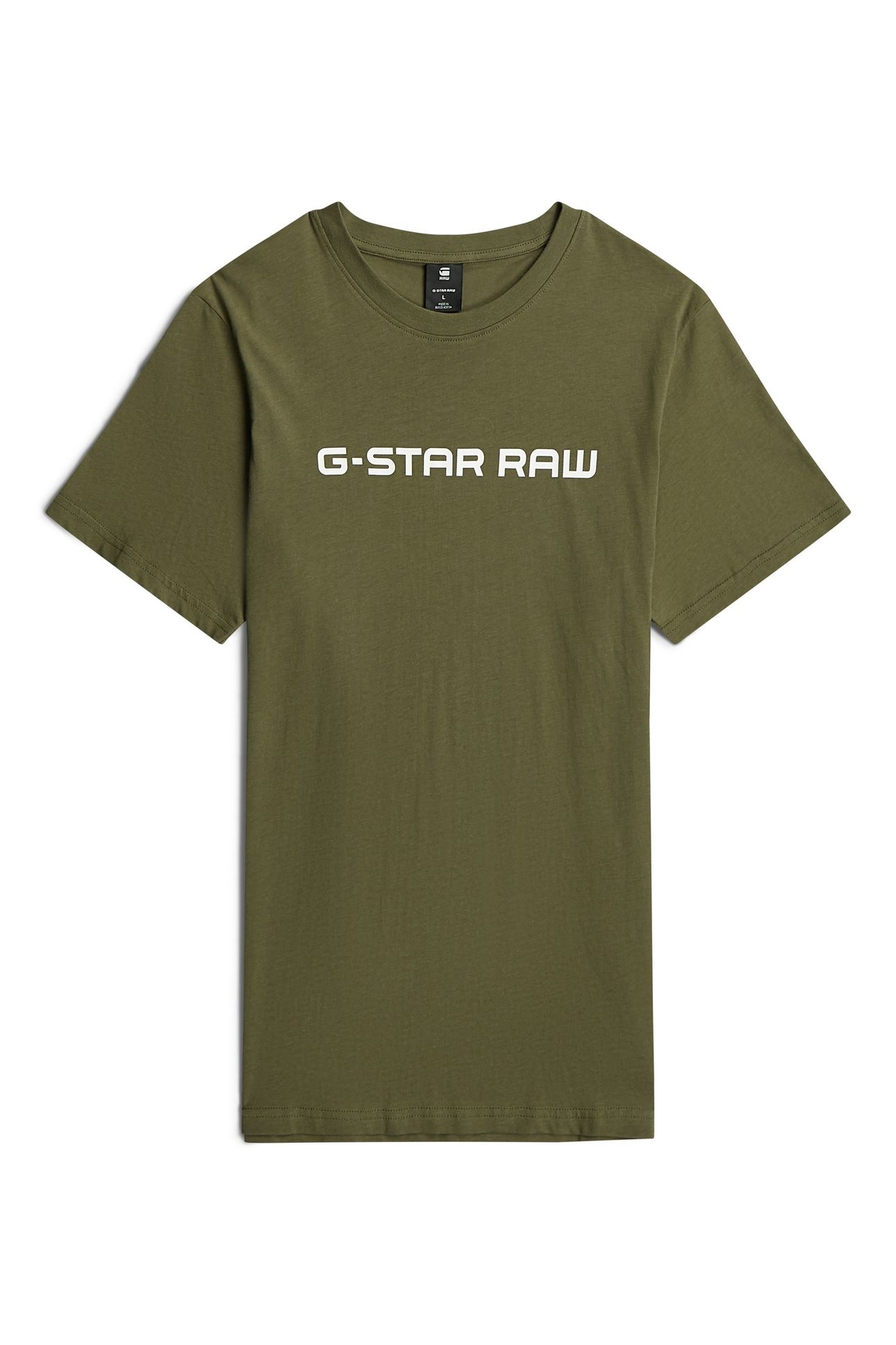 G-STAR RAW SLIM T-SHIRT SHADOW OLIVE 3