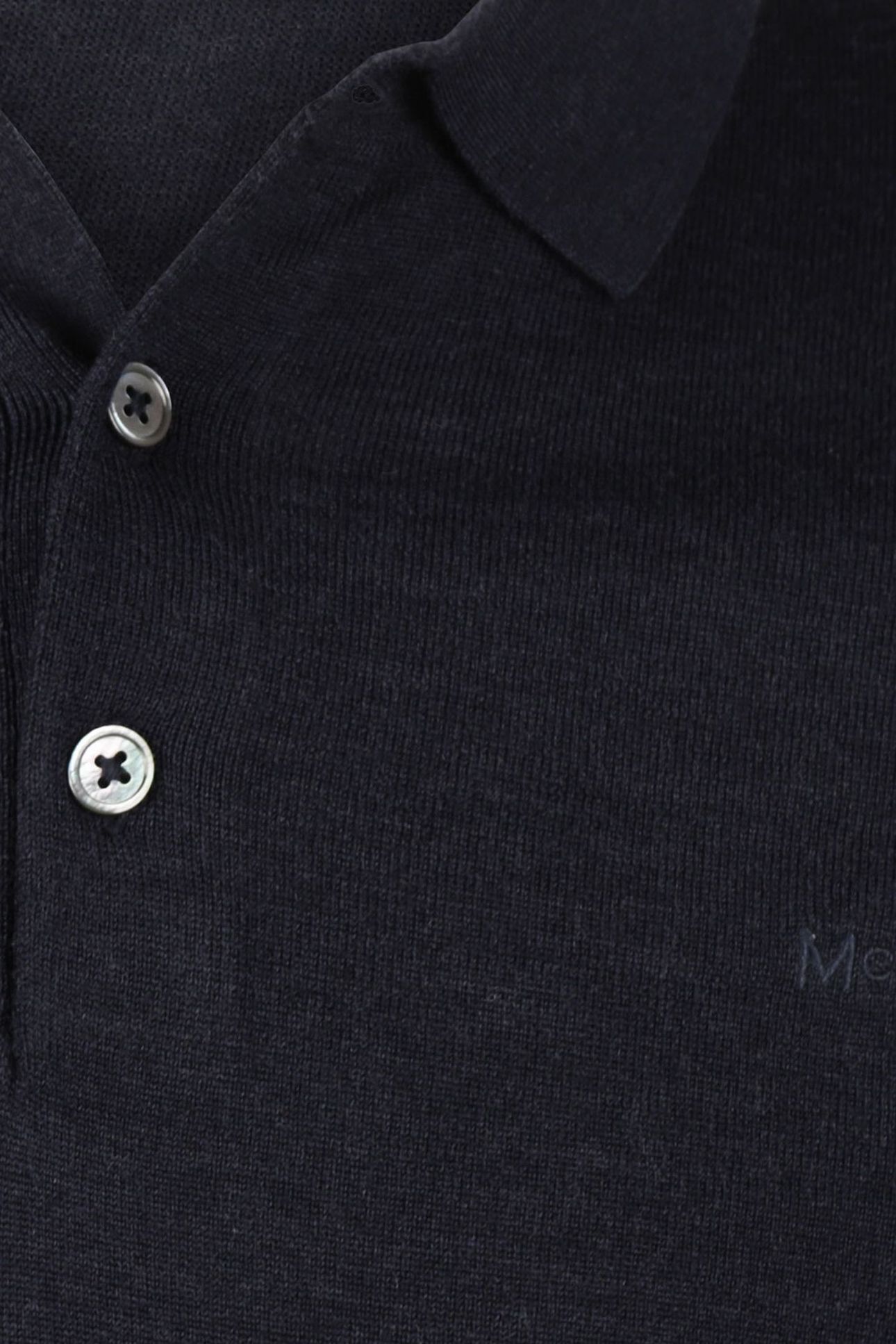 FINE MERINO POLO S/S NAVY 3