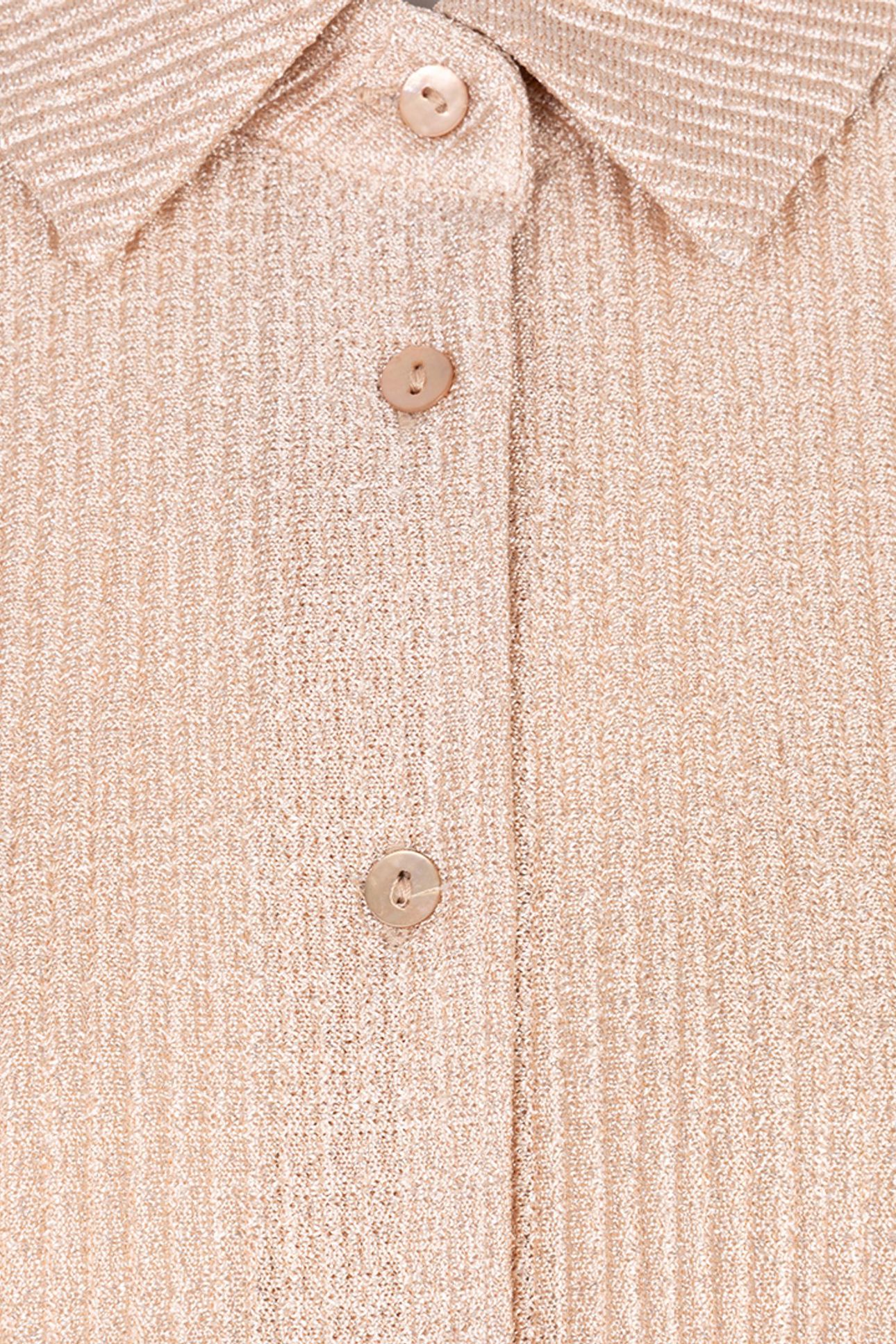 BLOUSE PLISSE GLITTER PRALINE 7
