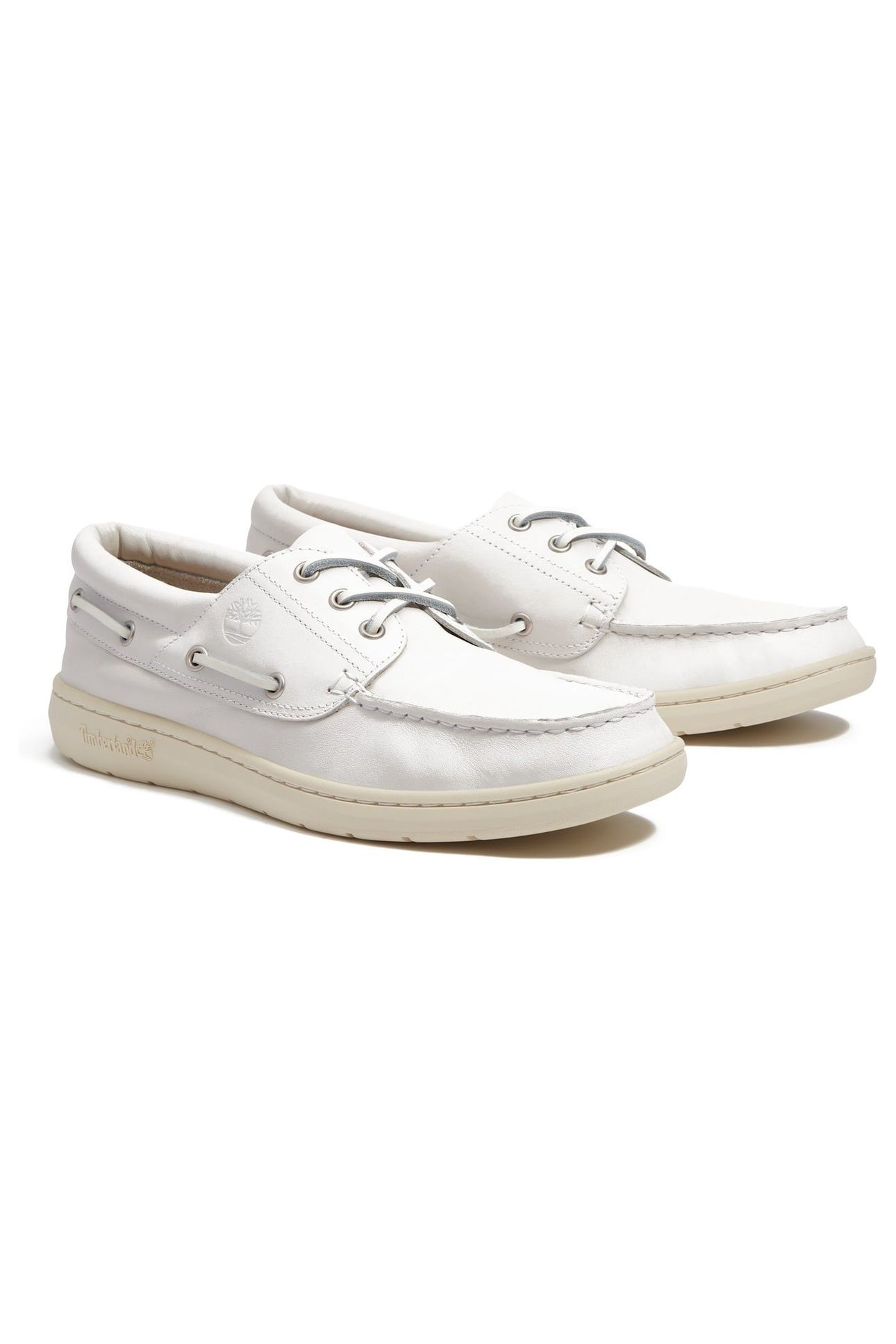 BOAT SHOE WHITE 5