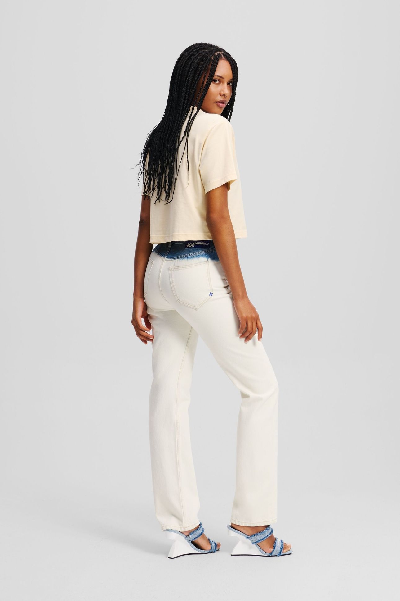 STRAIGHT OMBRE DENIM BLUE OMBRE 2