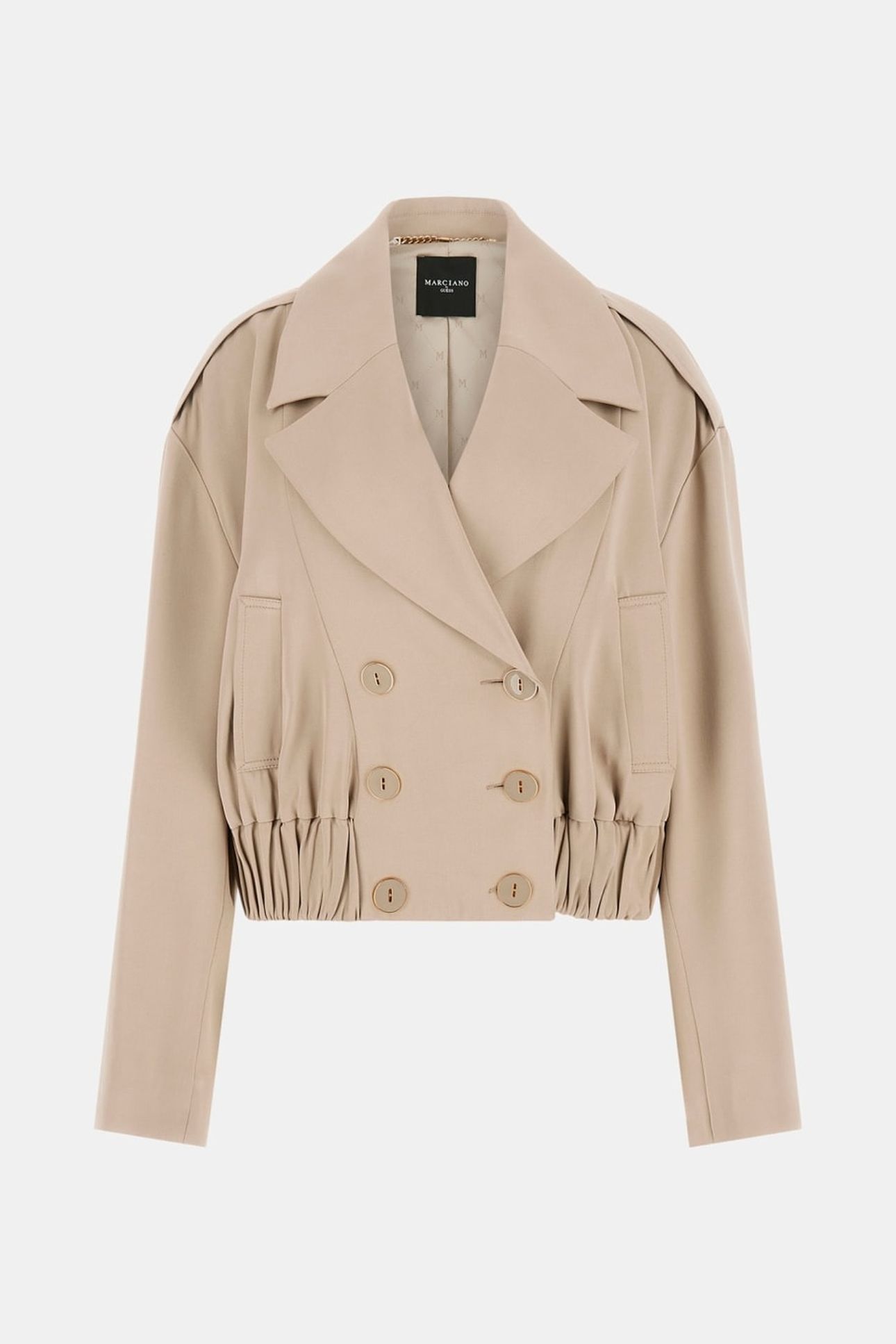 NINA BOMBER JACKET VELVET TAUPE 4