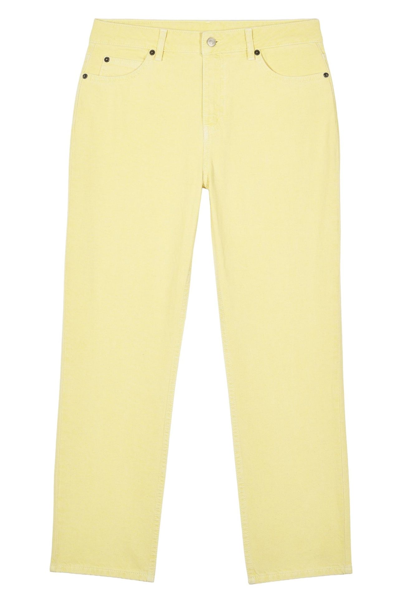 PANTALON FEVA JAUNE 4