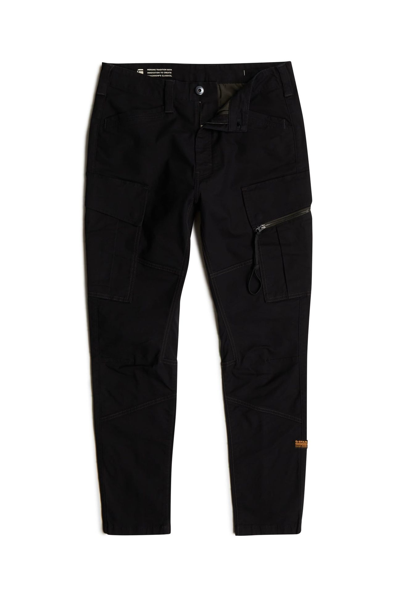 ZIP POCKET 3D SKINNY CARGO 2.0 BLACK 4