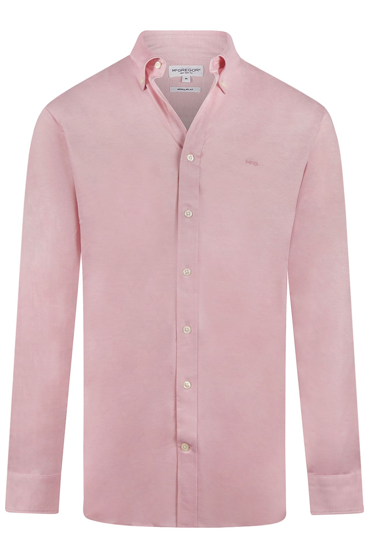 STRETCH PIQUE SHIRT LIGHT PINK 1
