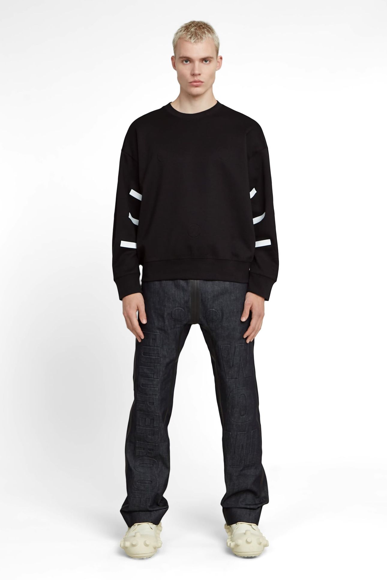 GSXWVB OVERSIZED SWEAT BLACK 1