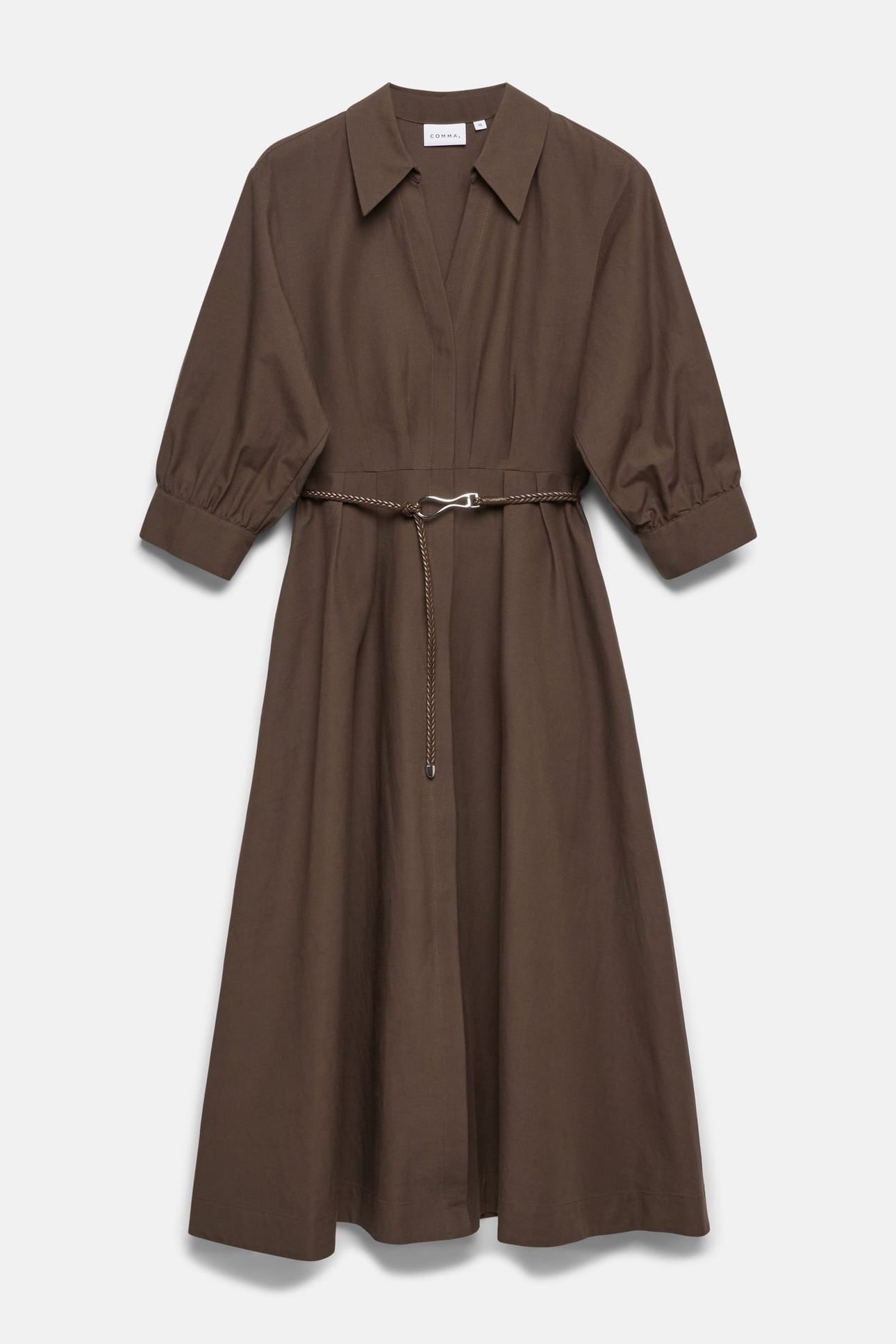 COMMA DRESSES BROWN 3