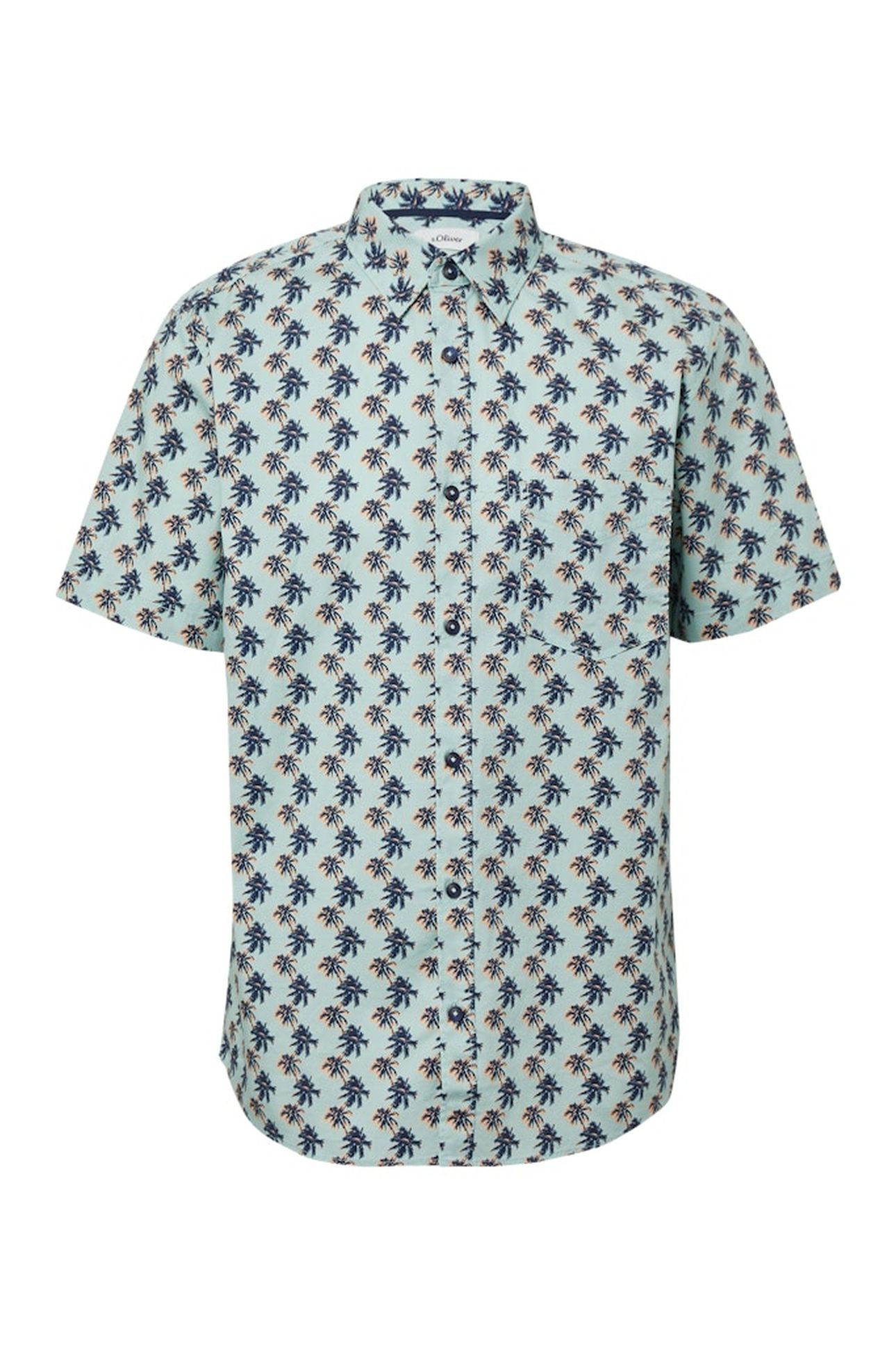 S.OLIVER SHIRTS BLUE GREEN 4