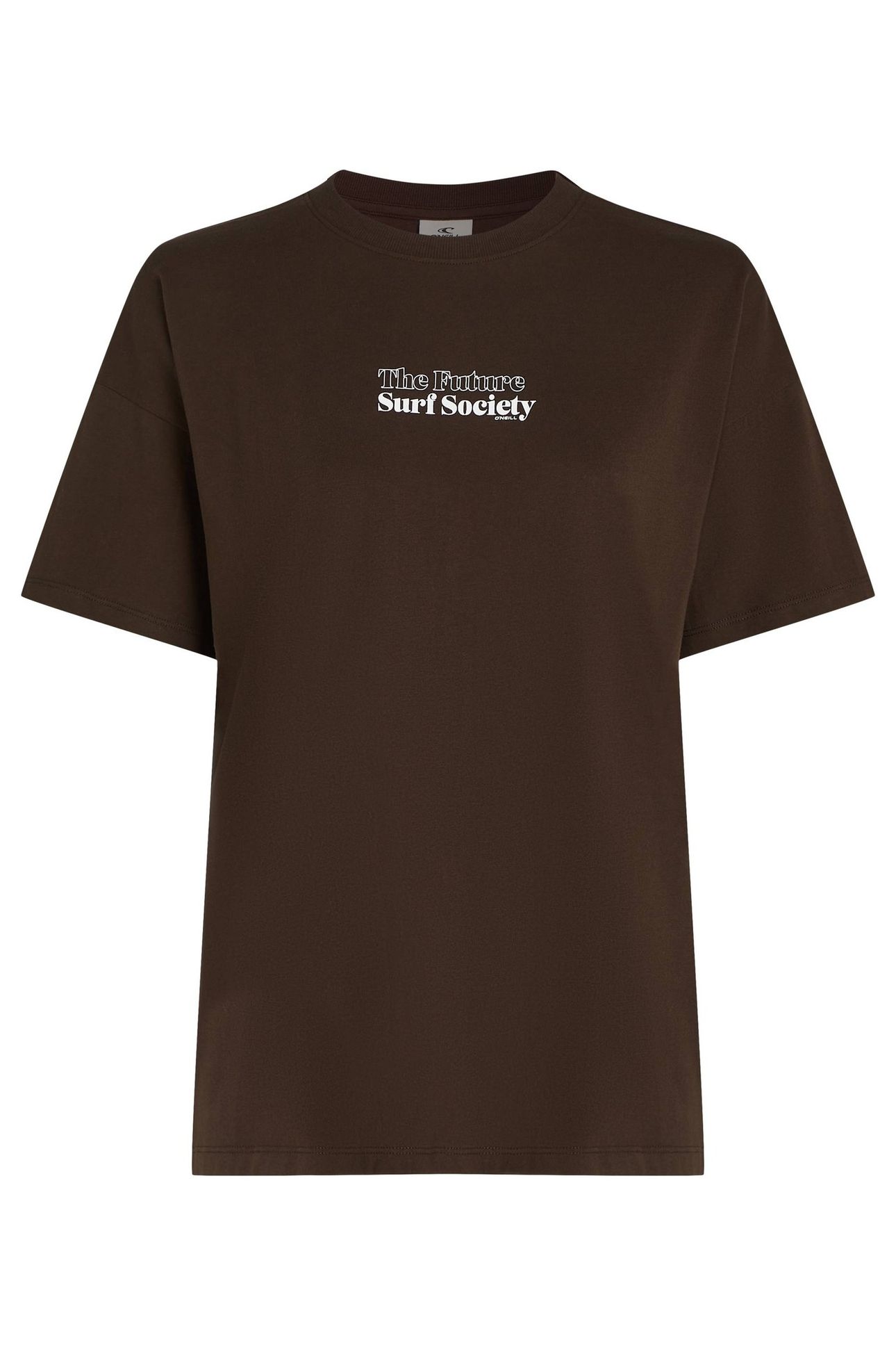 THE FUTURE SURF SOCIETY T-SHIRT COFFEE BEAN 4