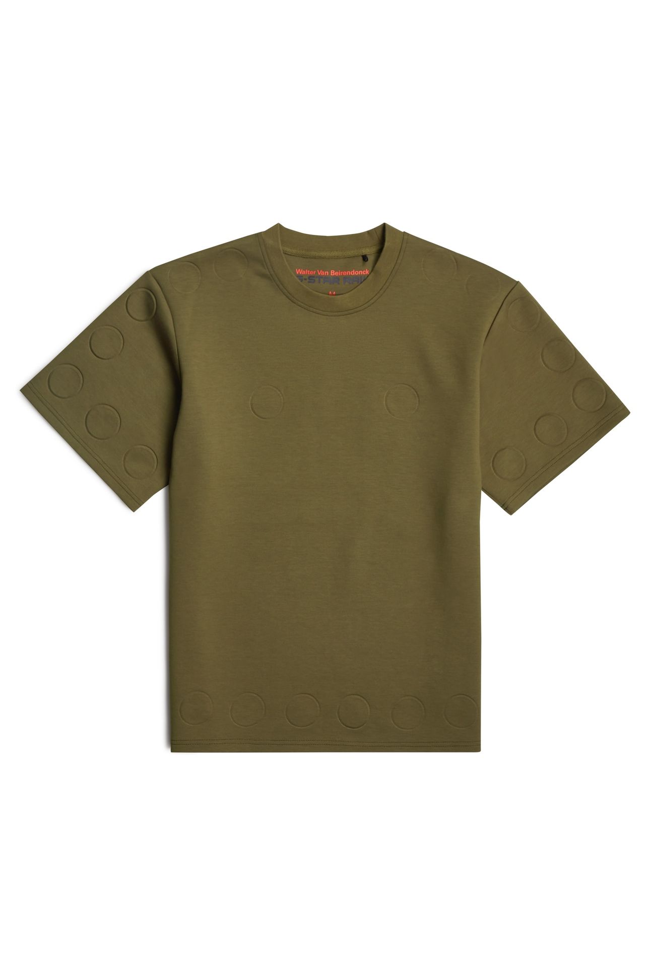 GSXWVB OVERSIZED BOXY TEE ARMY GREEN 3