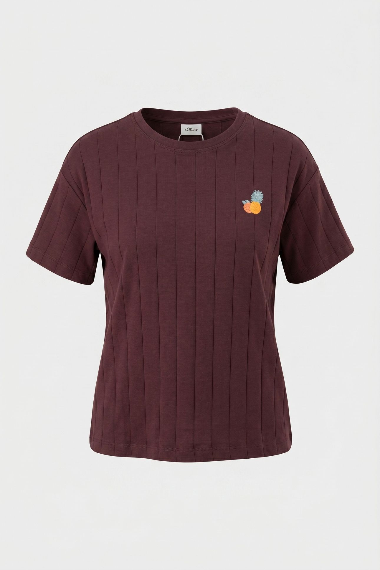 S.OLIVER T-SHIRTS BURGUNDY 1