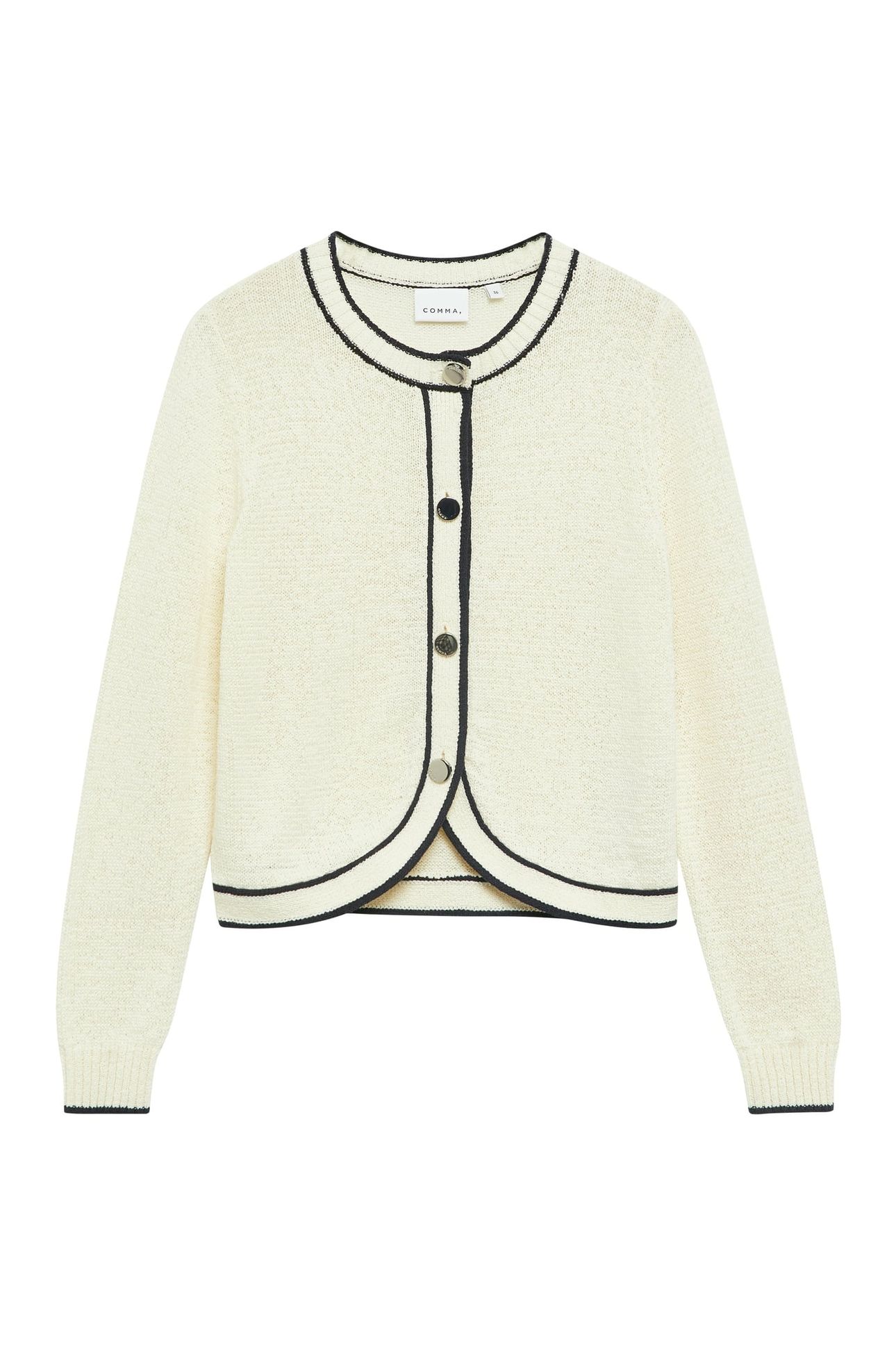 COMMA CARDIGAN OFFWHITE 1