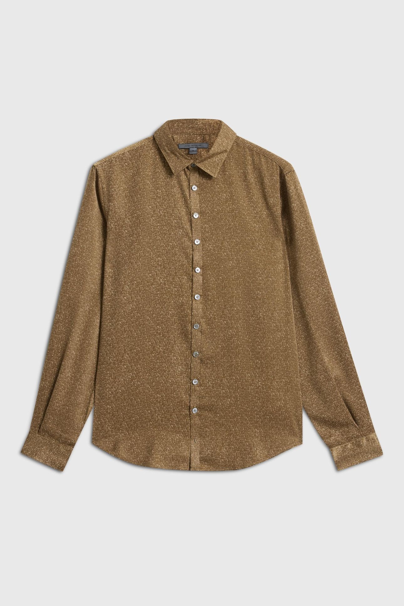 BUCKS SHIRT - MULTI BUTTON SLIM FIT SHIR SIENNA BROWN 2