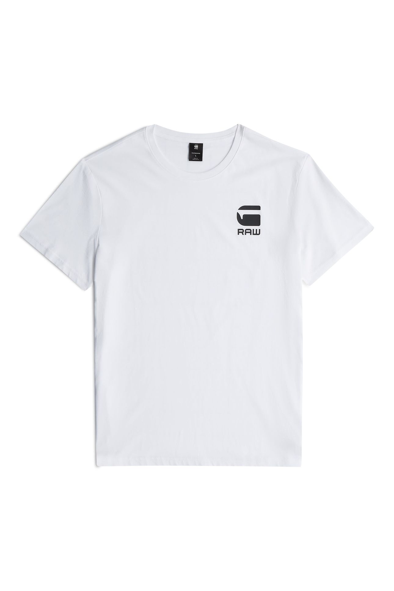 CHEST LOGO T-SHIRT WHITE 3