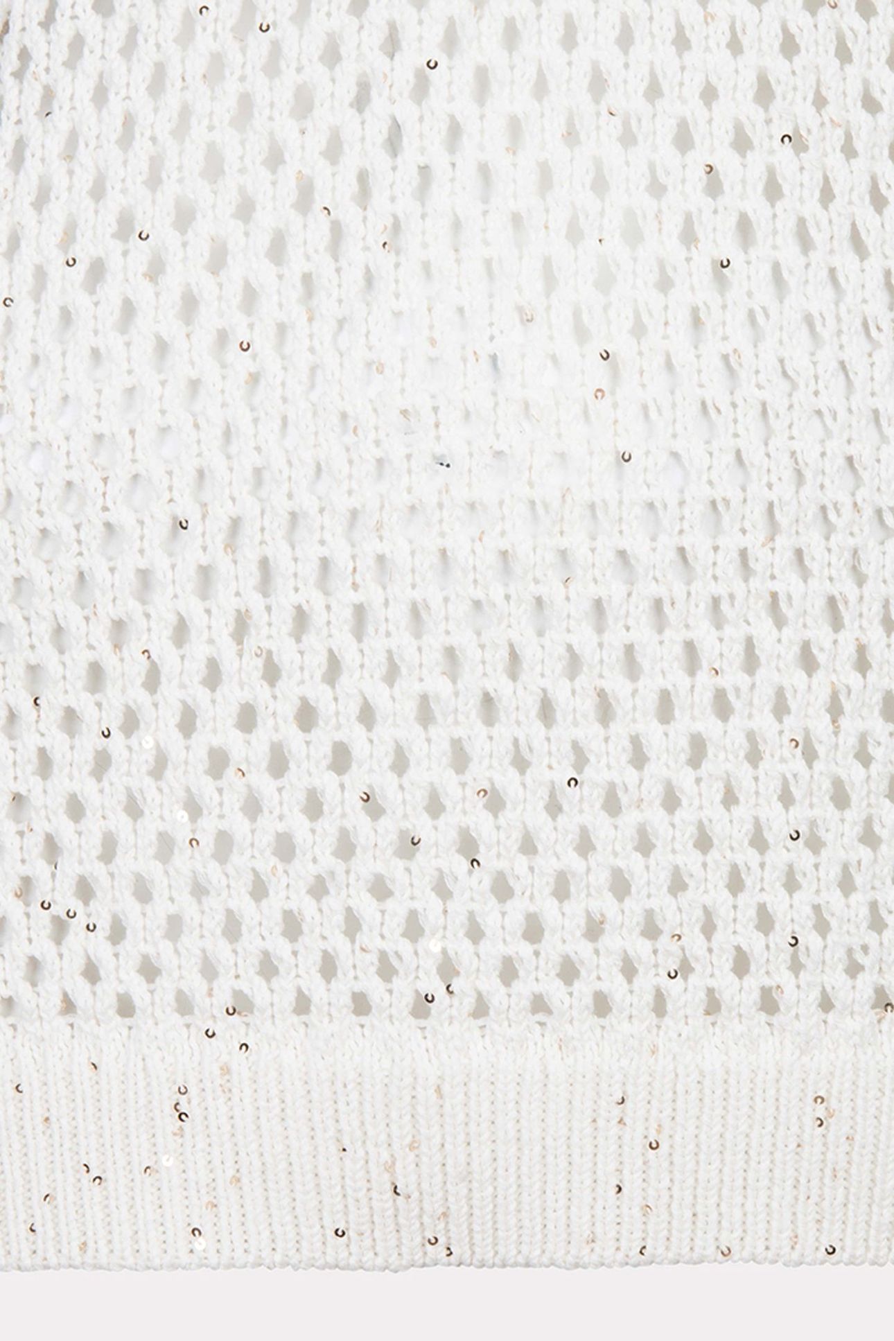 SWEATER COTTON SEQUINS OFF WHITE 8
