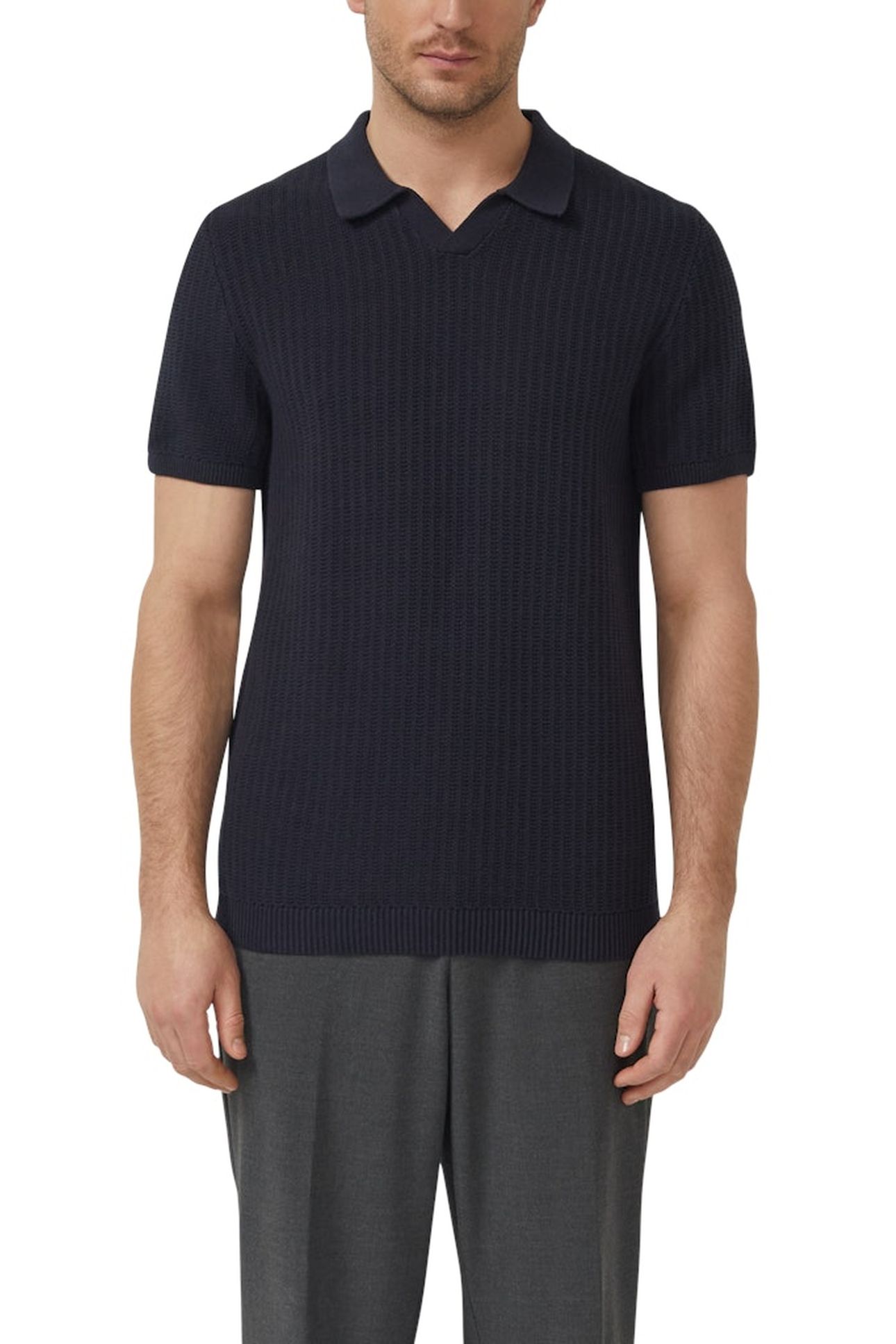 S.OLIVER PULLOVER SHORTSLEEVE MARINE 1