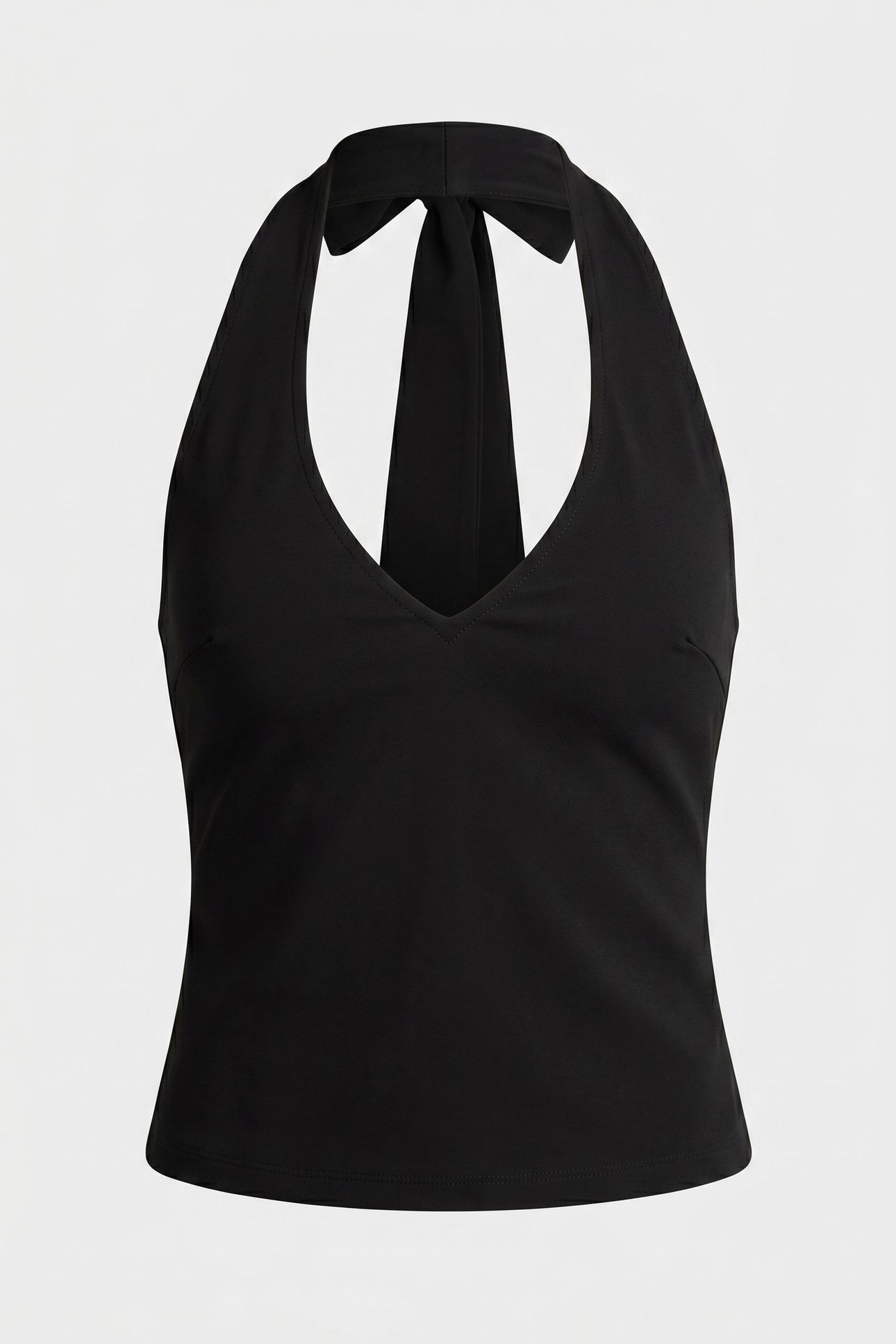 V-NECK TOP BLACK 4