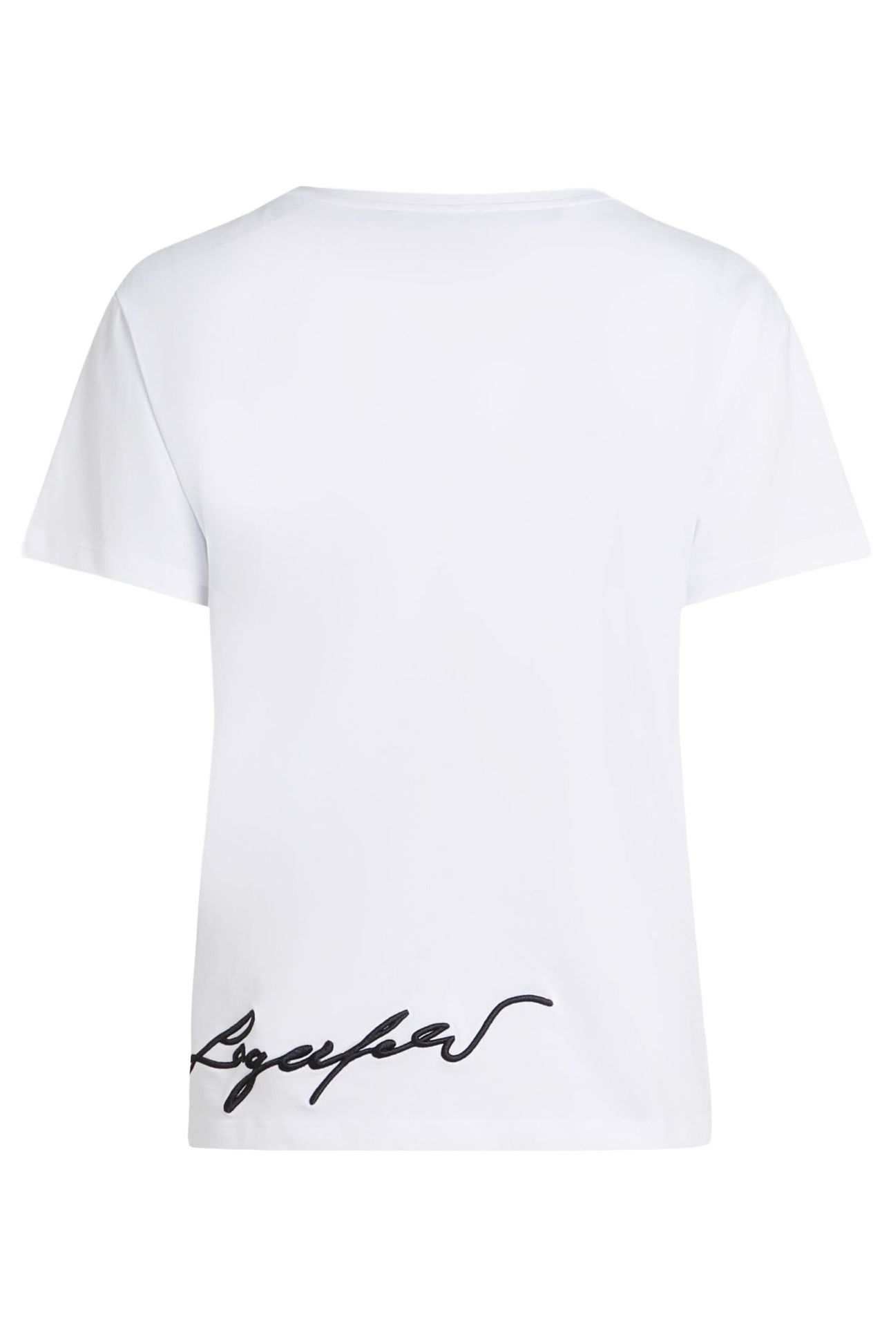 SIGNATURE EDGE V-NECK T-SHIRT WHITE 2