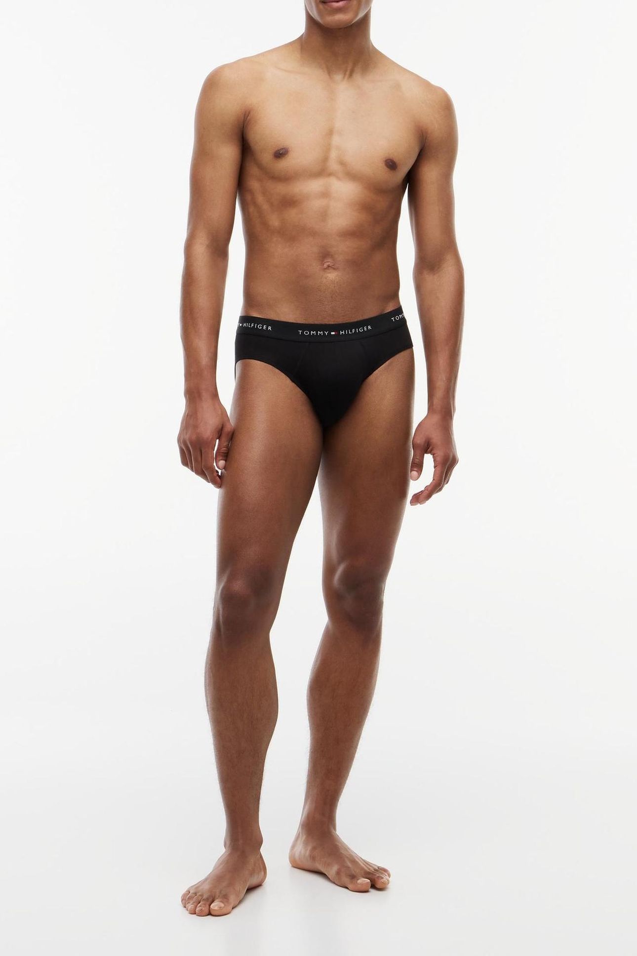 3-PACK BRIEF WAISTBAND MID HEATHER/BLACK/WHITE 7