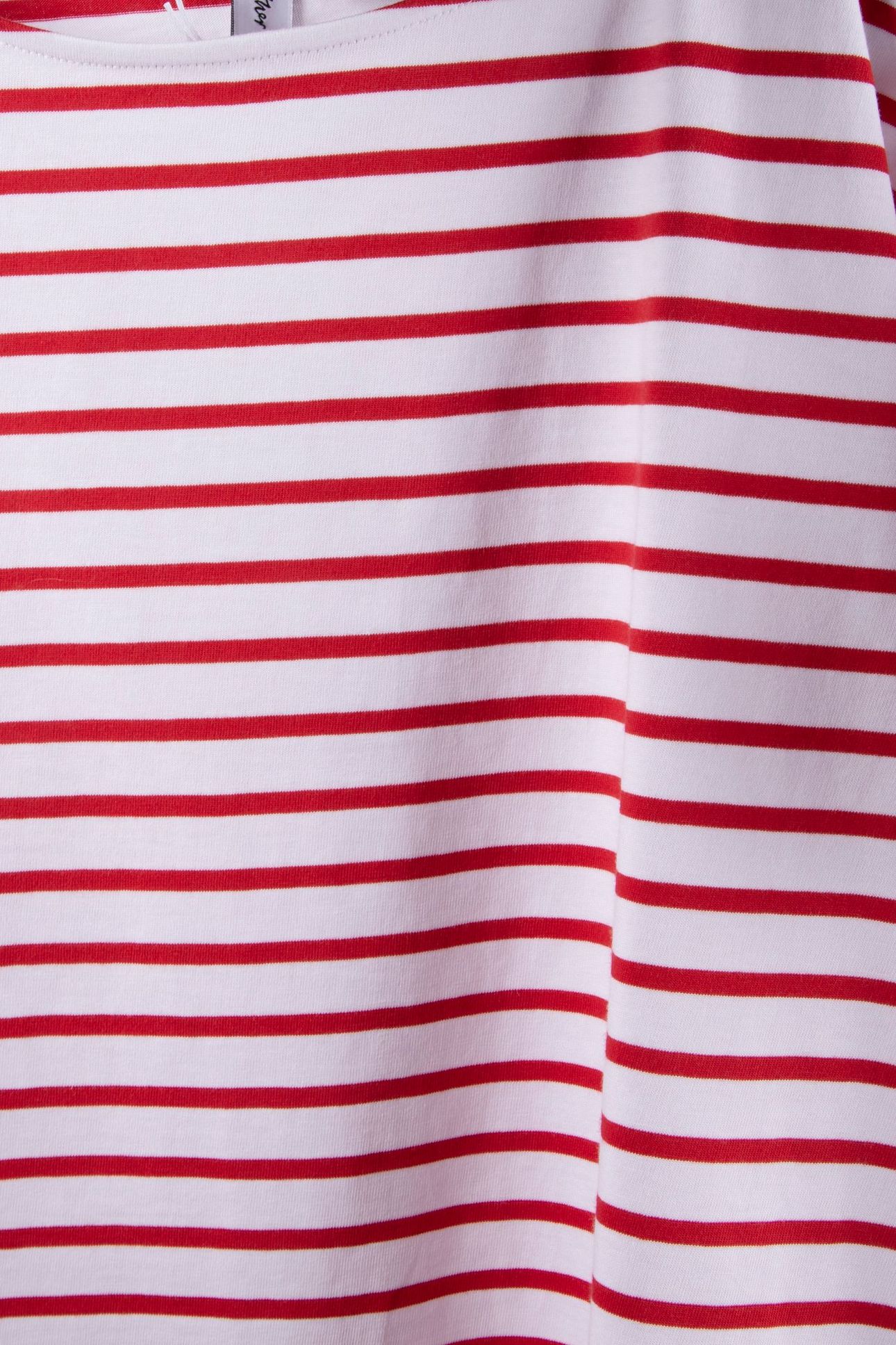 DANIELLE STRIPED T-SHIRT RED 5