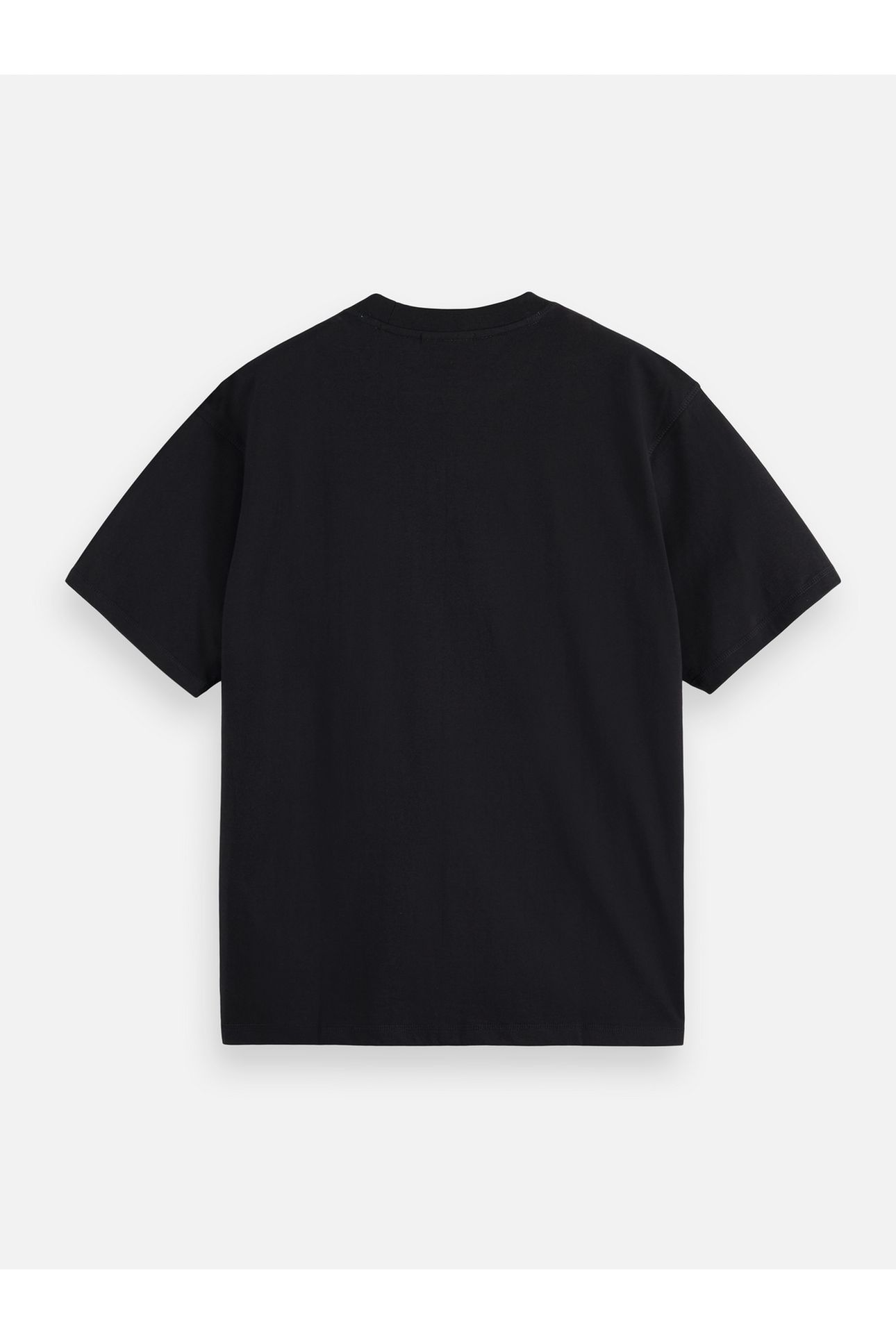 LOGO FRONT CHEST T-SHIRT BLACK 5