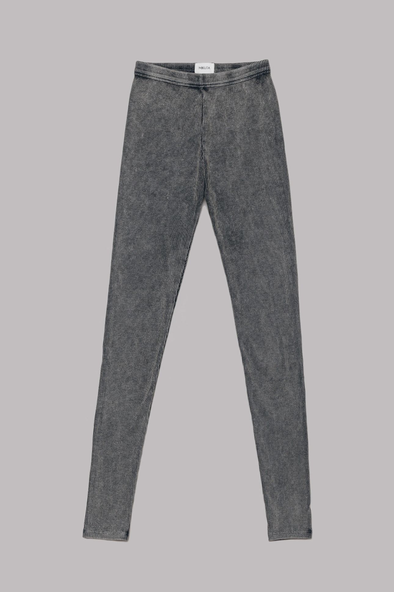 THE DARK RIBBED LEGGINGS 4
