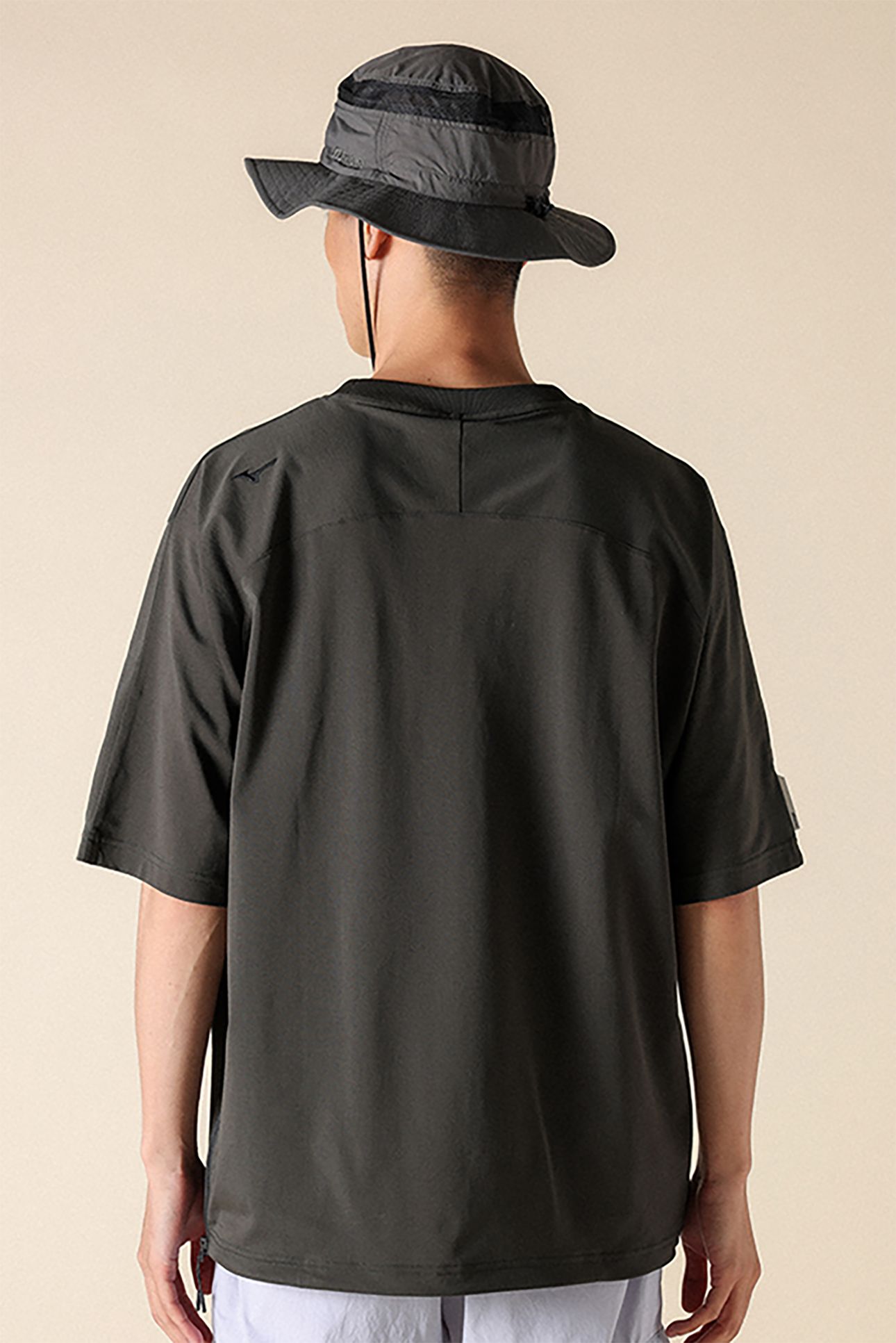 UNISEX SL HIGH GAUGE PULLOVER PEAT CHARCOAL 2
