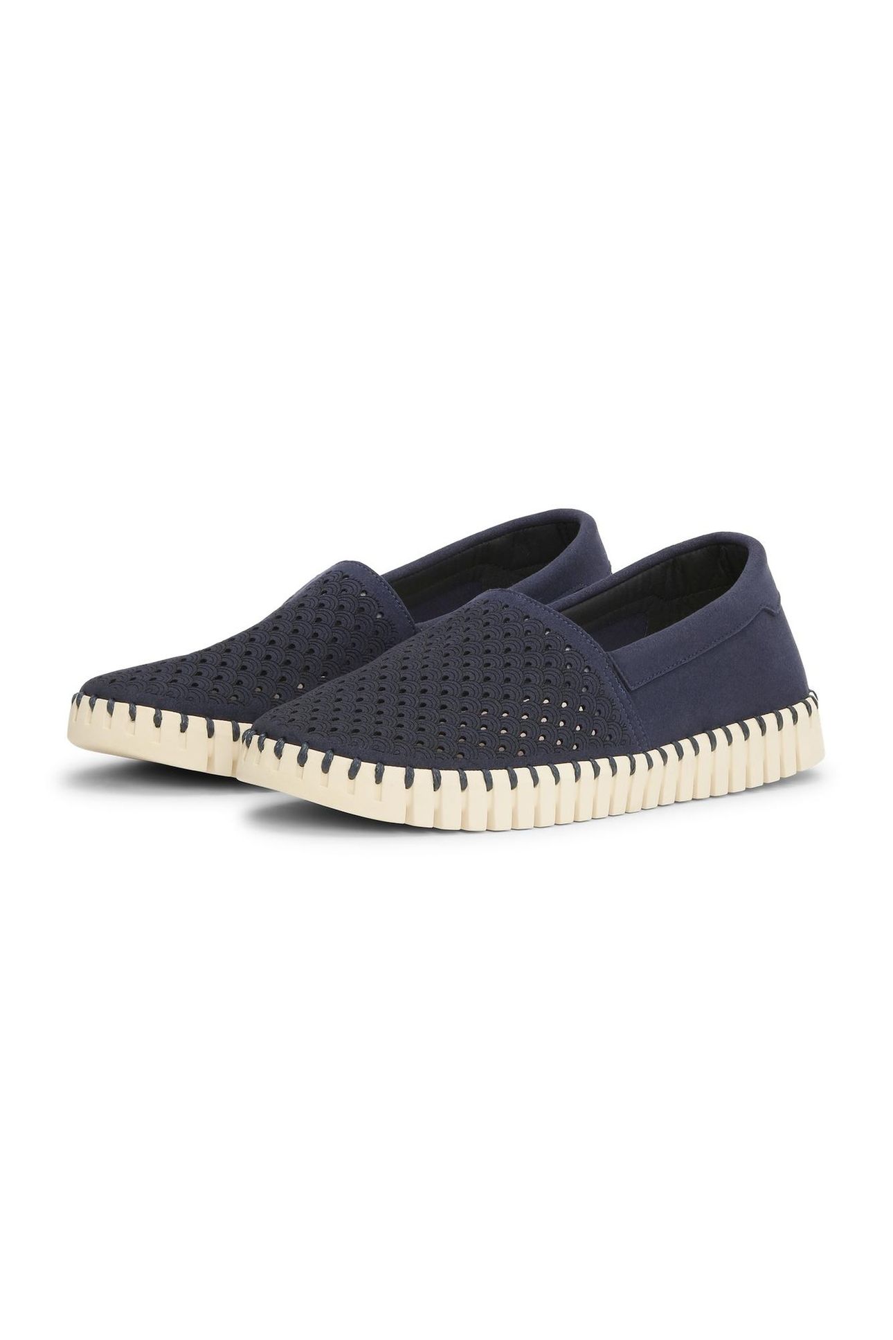 TULIP3483 DARK INDIGO PEARLED IVORY 2