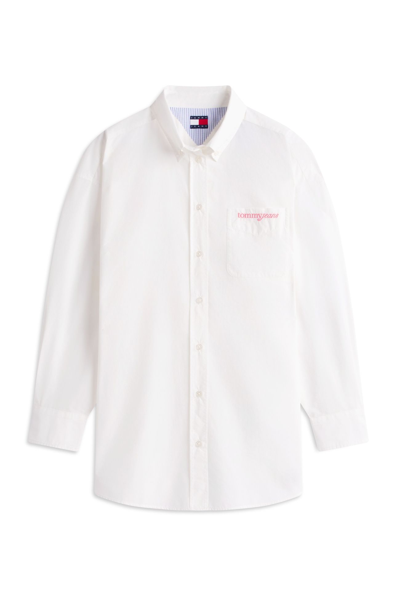 TJW OVS POPLIN SHIRT ECRU 5