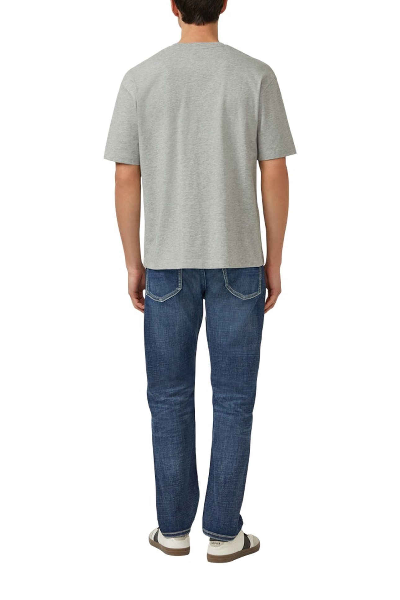 S.OLIVER T-SHIRTS GREY/BLACK 5