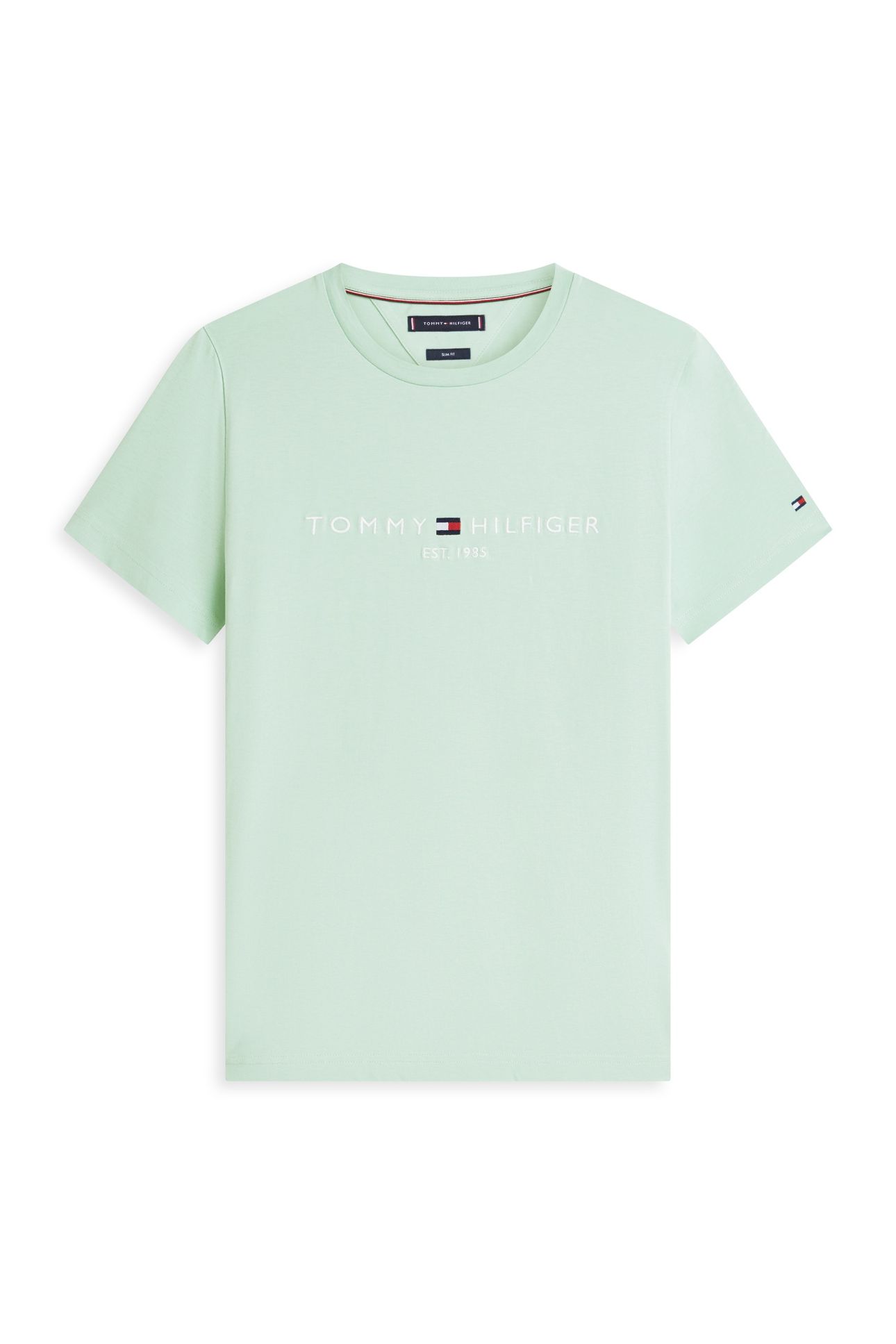 TOMMY LOGO TEE CRUSHED MINT 4