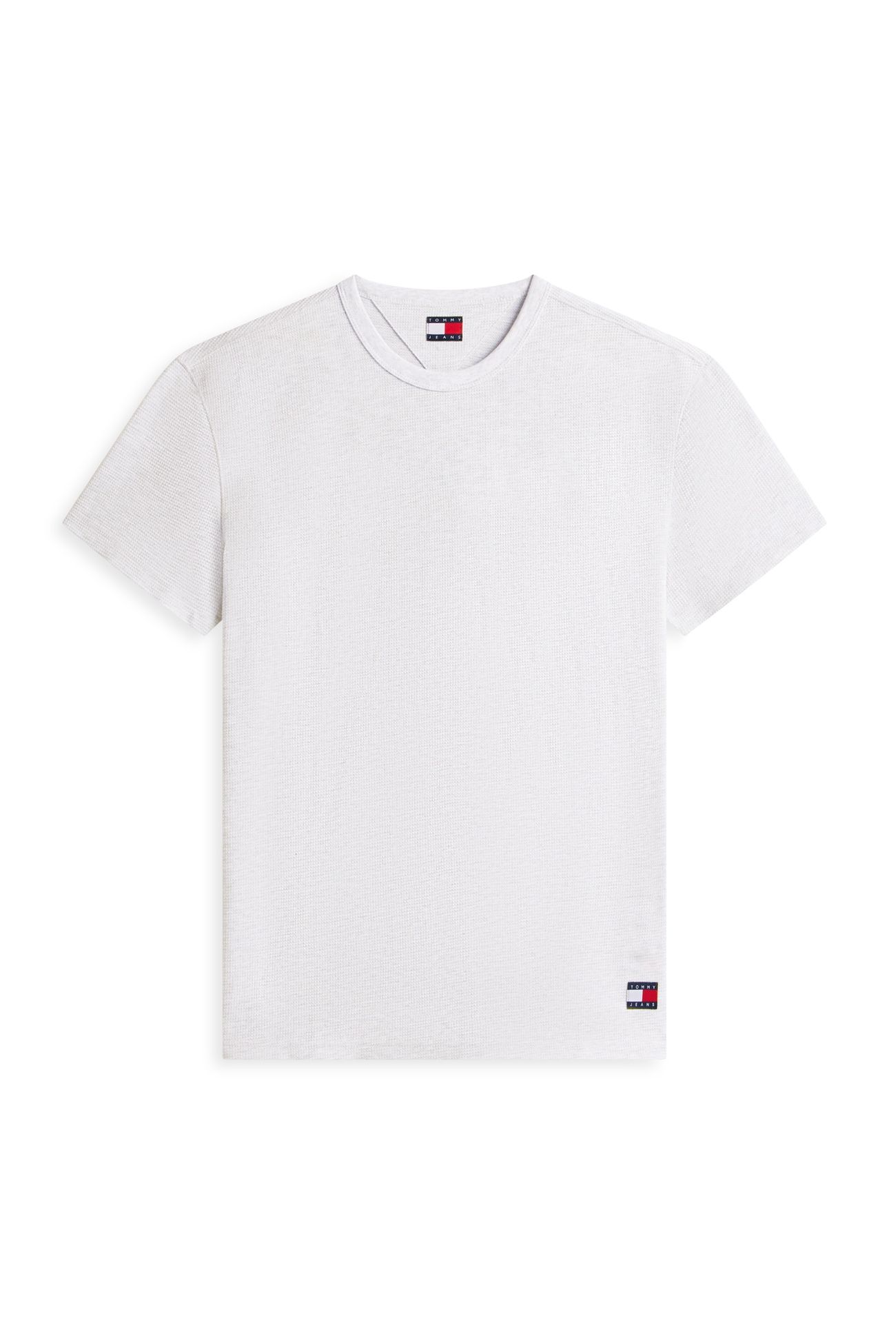 TJM REGULAR WAFFLE SS TEE ICE GREY HEATHER 4