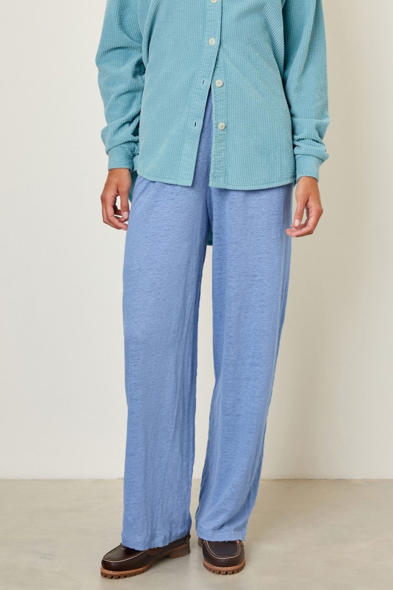 POBSBURY SWEAT PANTS BLEU CIEL 1