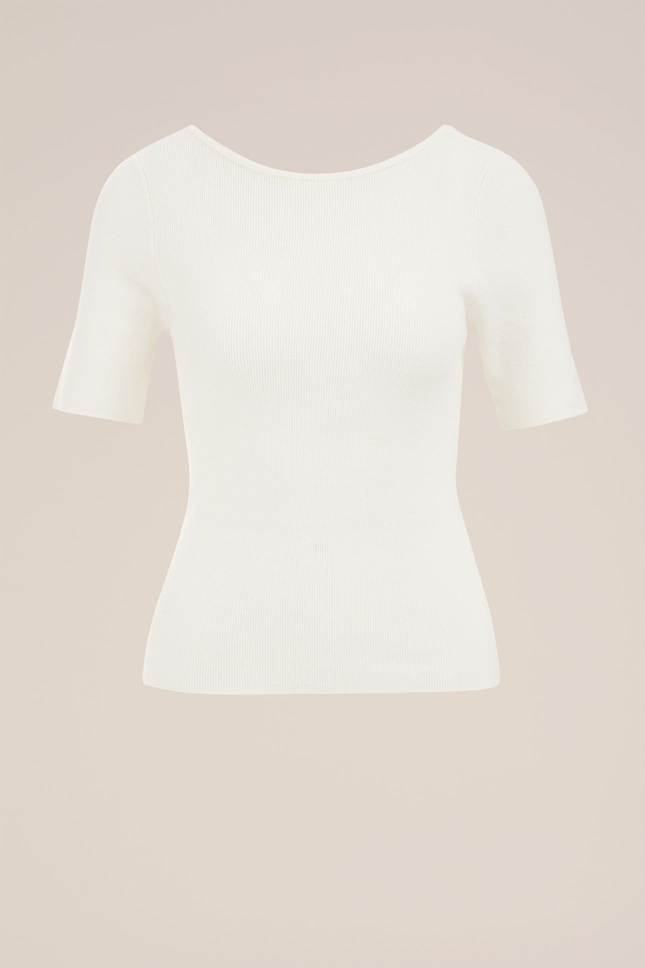 KNITTED PULLOVER WHITE 4