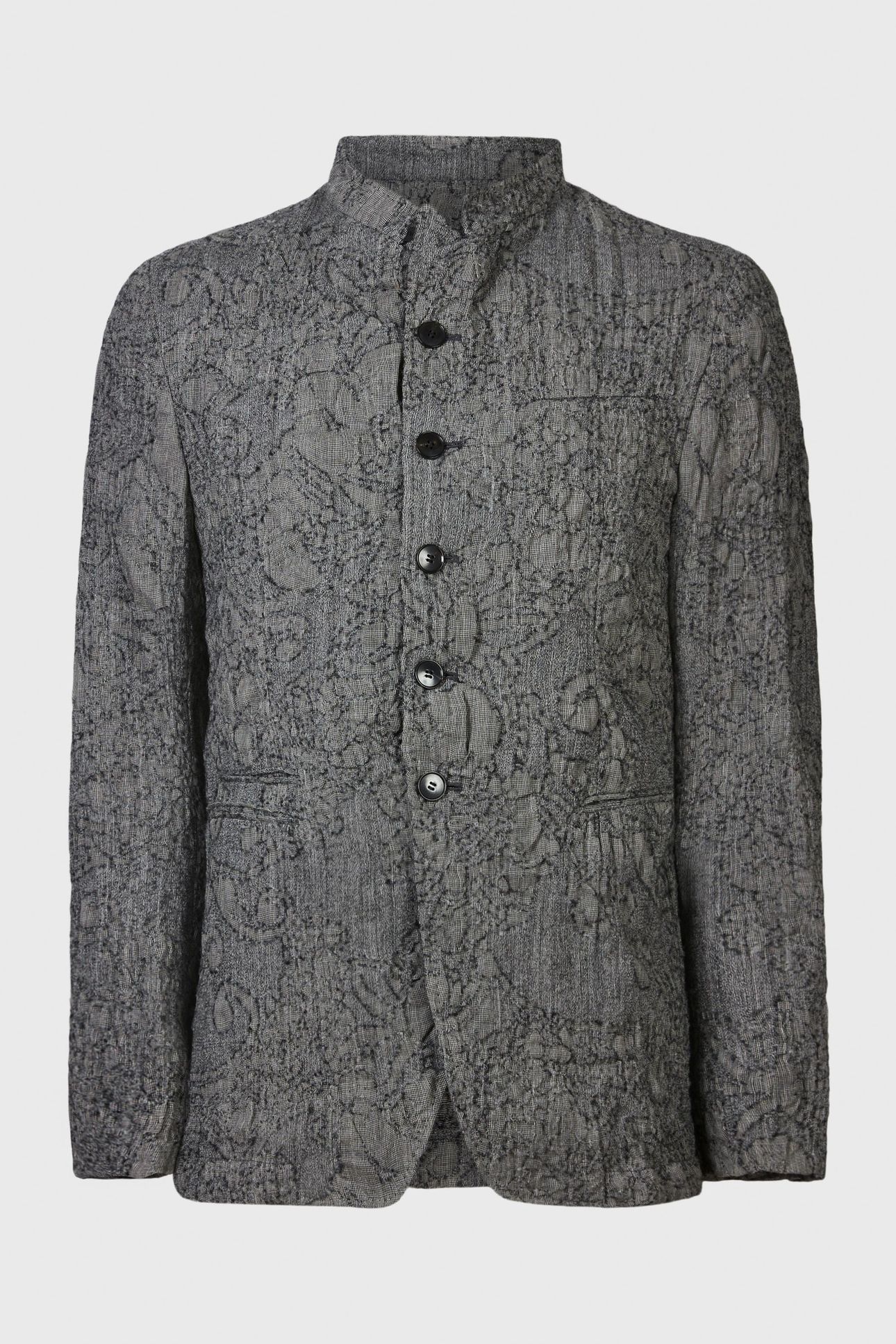 SLIM FIT SINGLE BREASTED SILVER 2