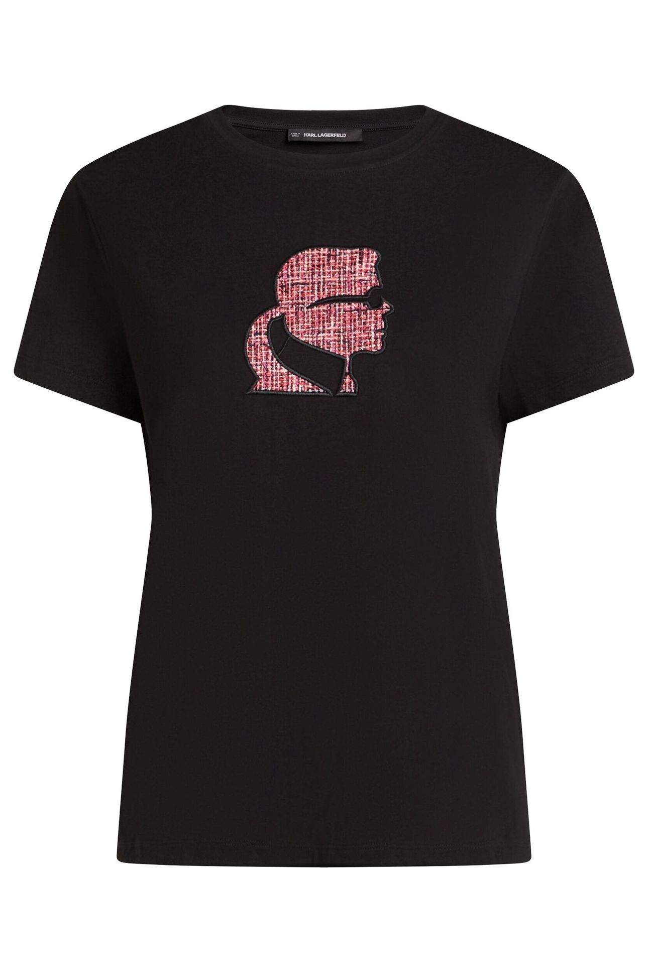 BOUCLE KARL T-SHIRT BLACK 1
