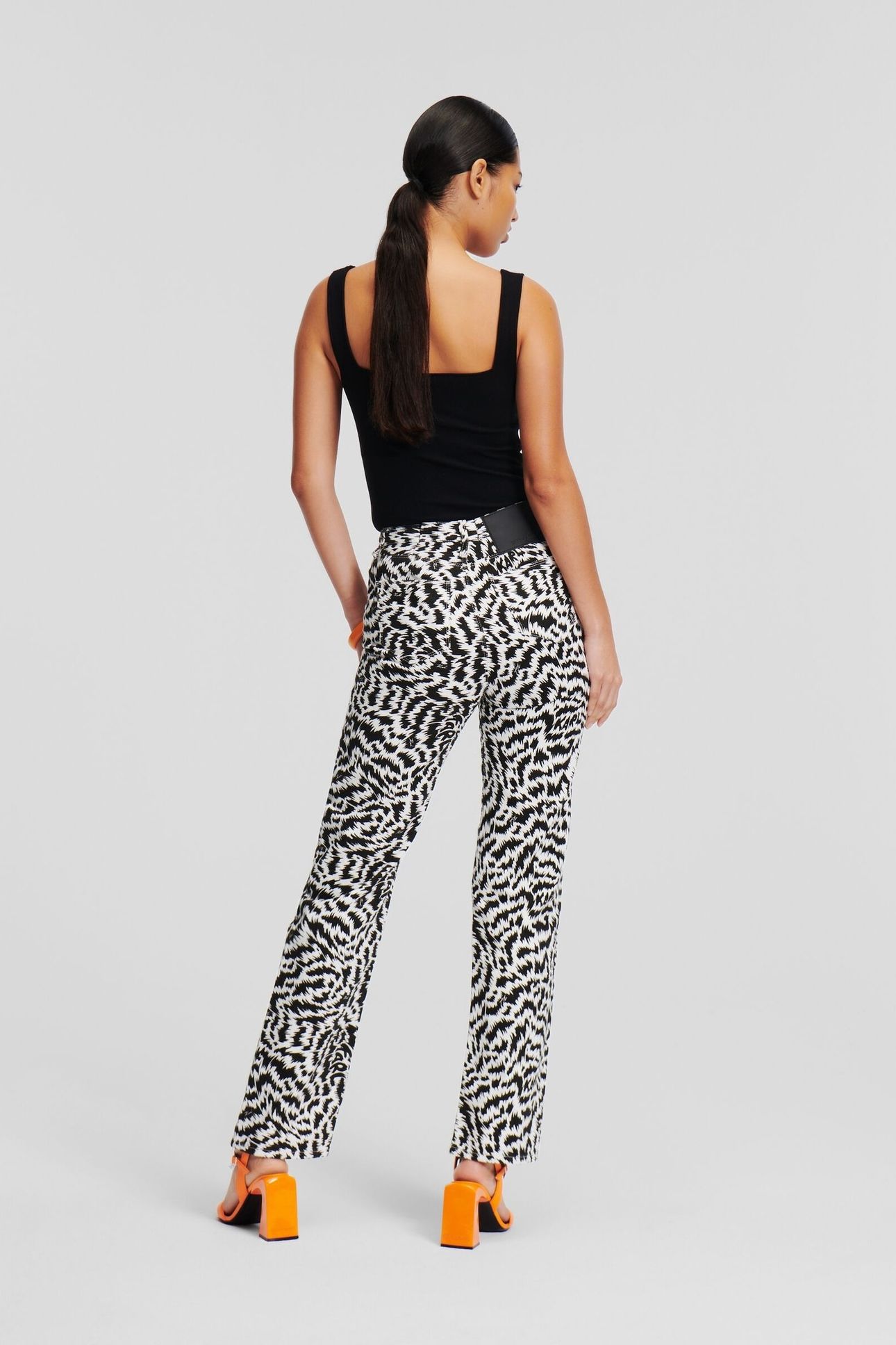 BW DENIM PANTS ELEKTRIKA BLACK/WHITE 2