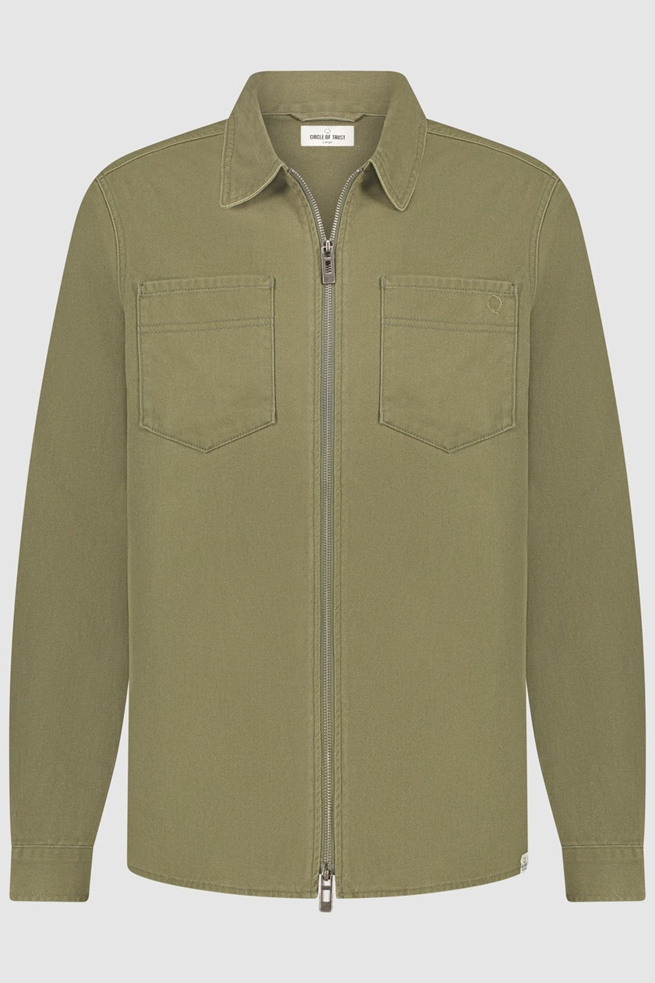 LIAM OVERSHIRT OLIVE LEAF 1