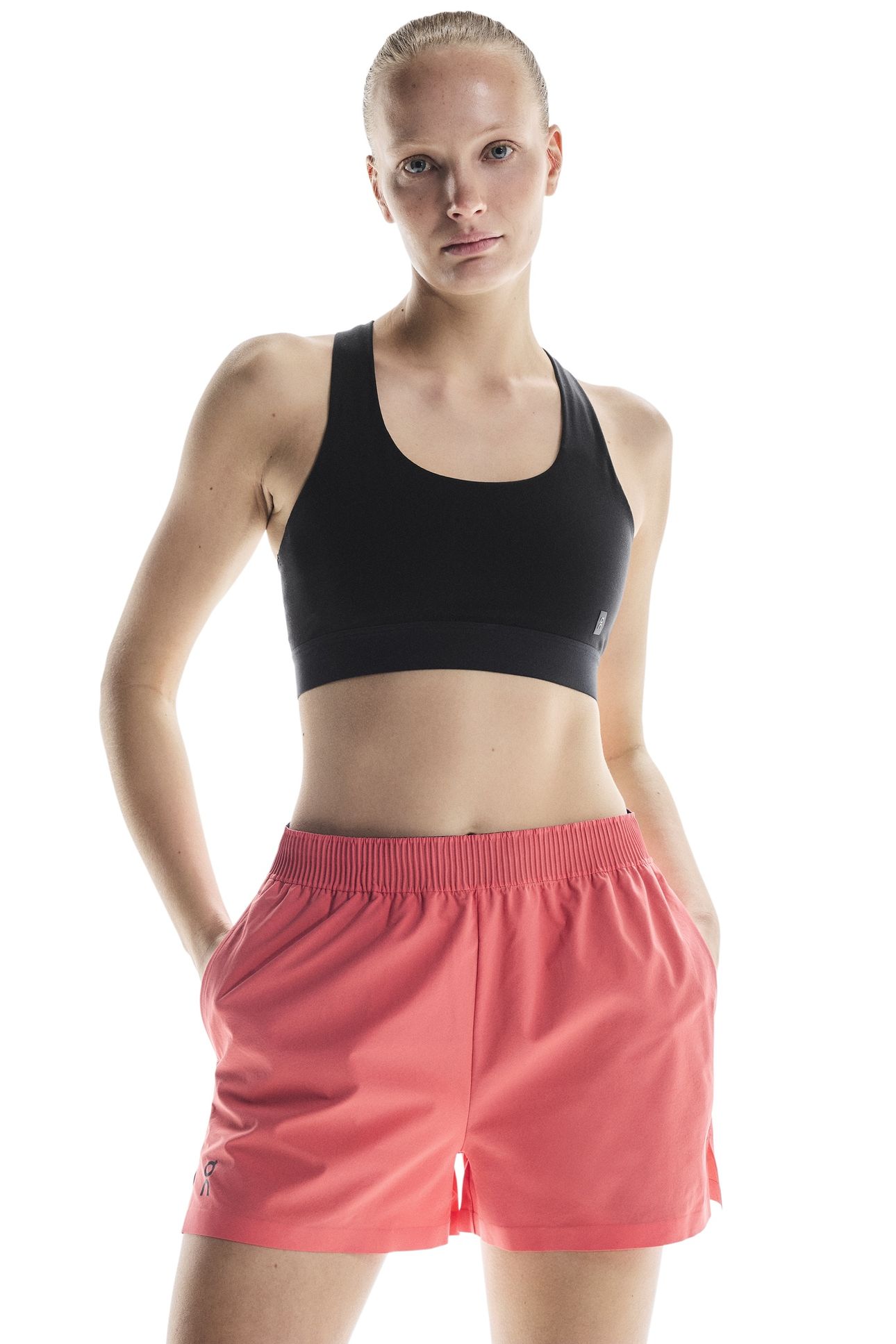 FOCUS SHORTS 1 W CORAL CORAL 2