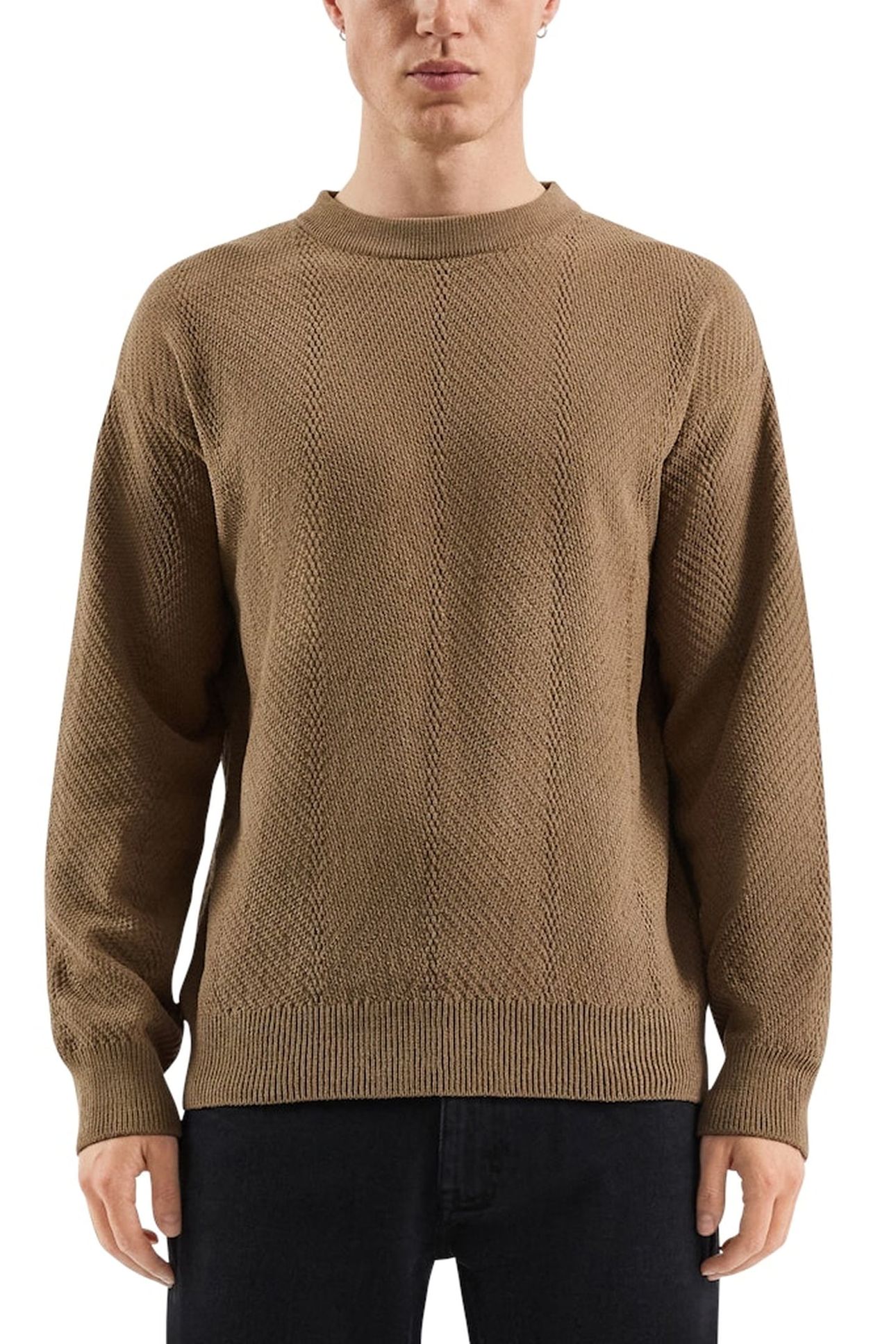 S.OLIVER-QS PULLOVER BROWN 1