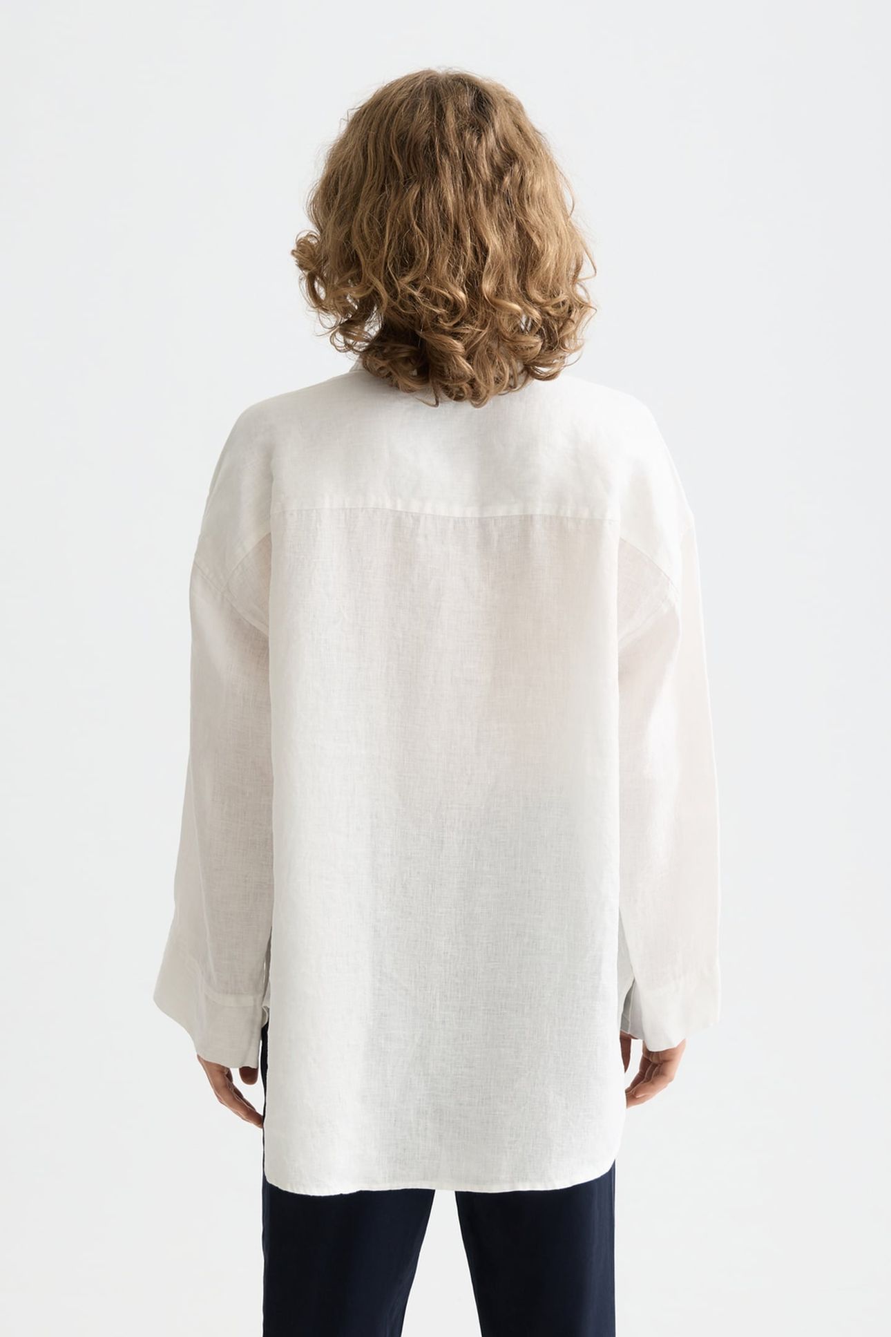 LINEN SHIRT WHITE/PASTEL 3