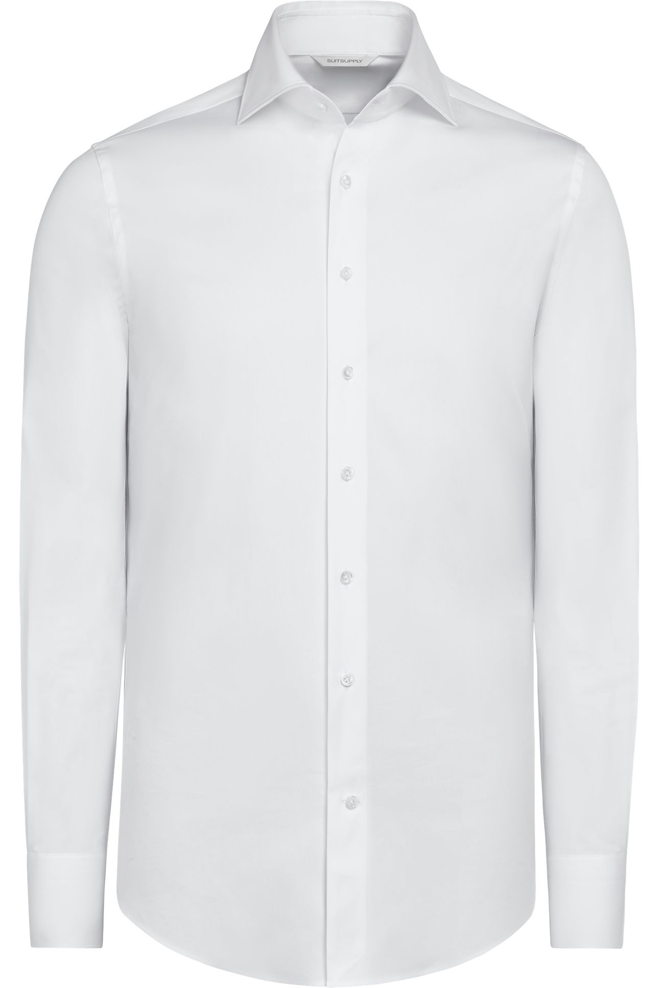LUXURY STRETCH FORMAL SHIRTS WHITE 8